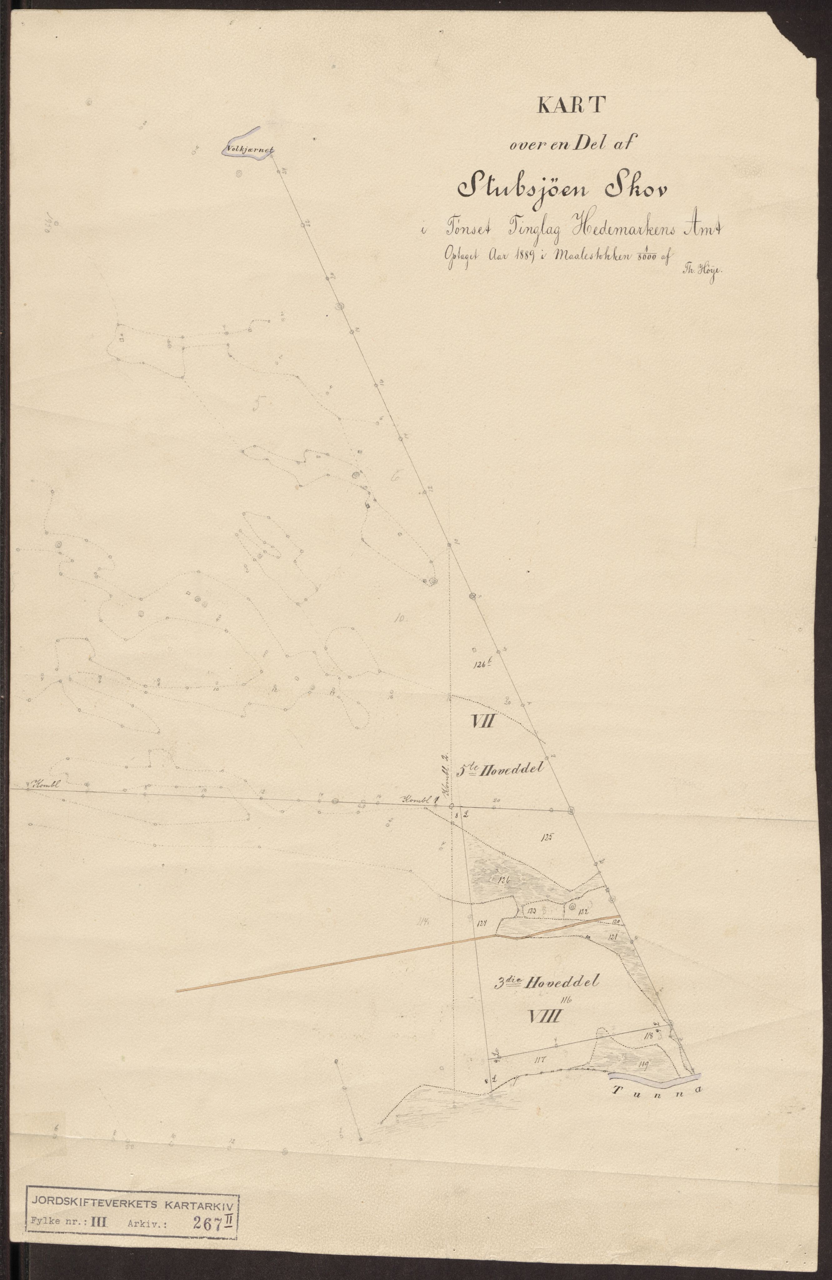 Jordskifteverkets kartarkiv, AV/RA-S-3929/T, 1859-1988, p. 441
