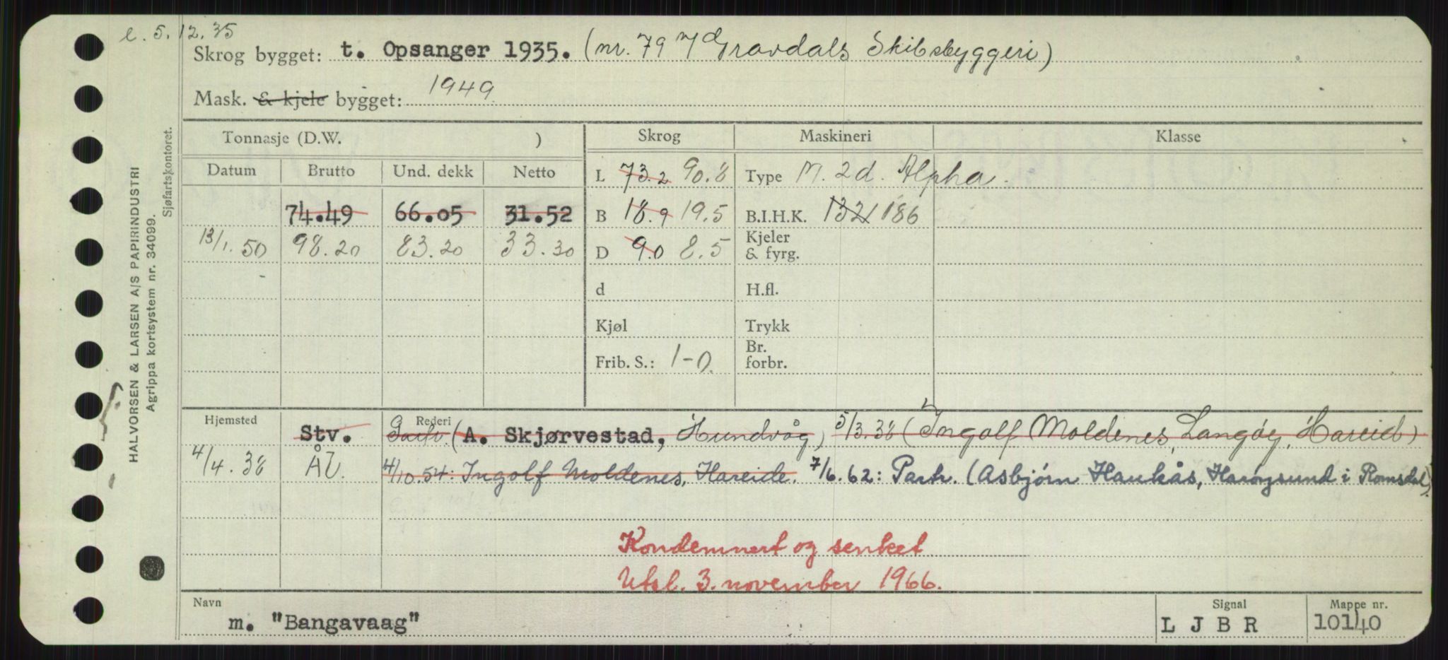 Sjøfartsdirektoratet med forløpere, Skipsmålingen, RA/S-1627/H/Hd/L0003: Fartøy, B-Bev, p. 217