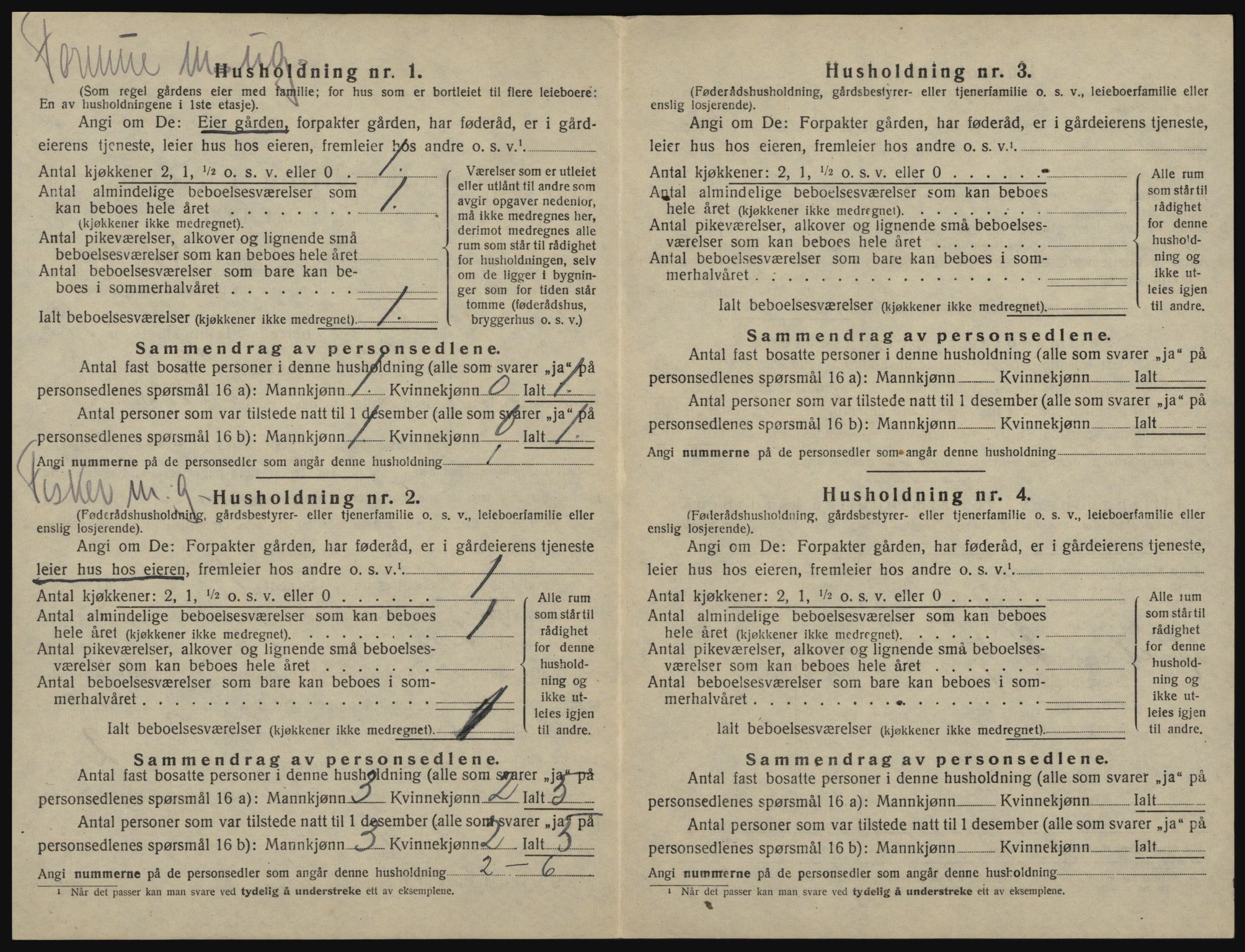 SAO, 1920 census for Onsøy, 1920, p. 2237