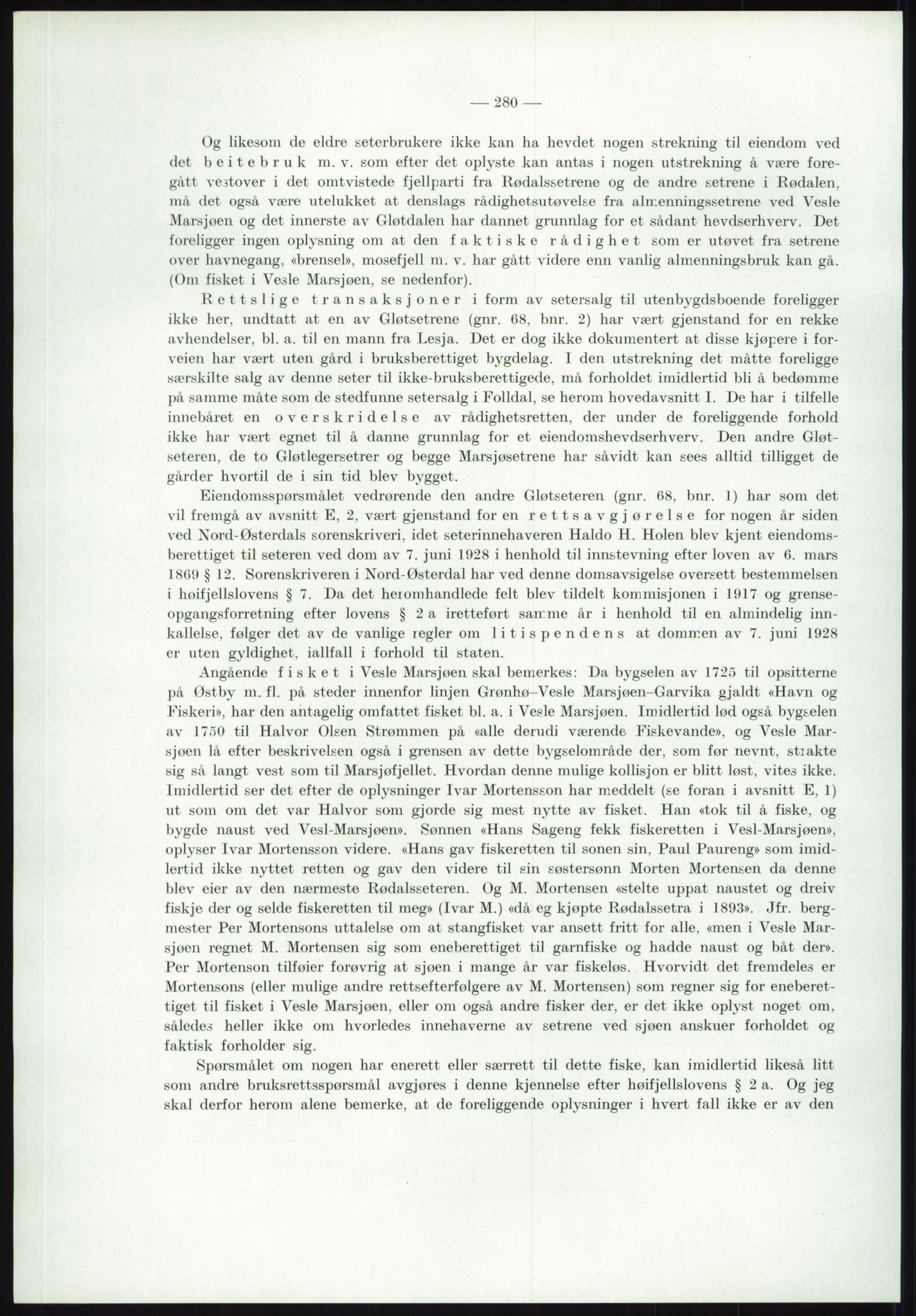 Høyfjellskommisjonen, AV/RA-S-1546/X/Xa/L0001: Nr. 1-33, 1909-1953, p. 4050