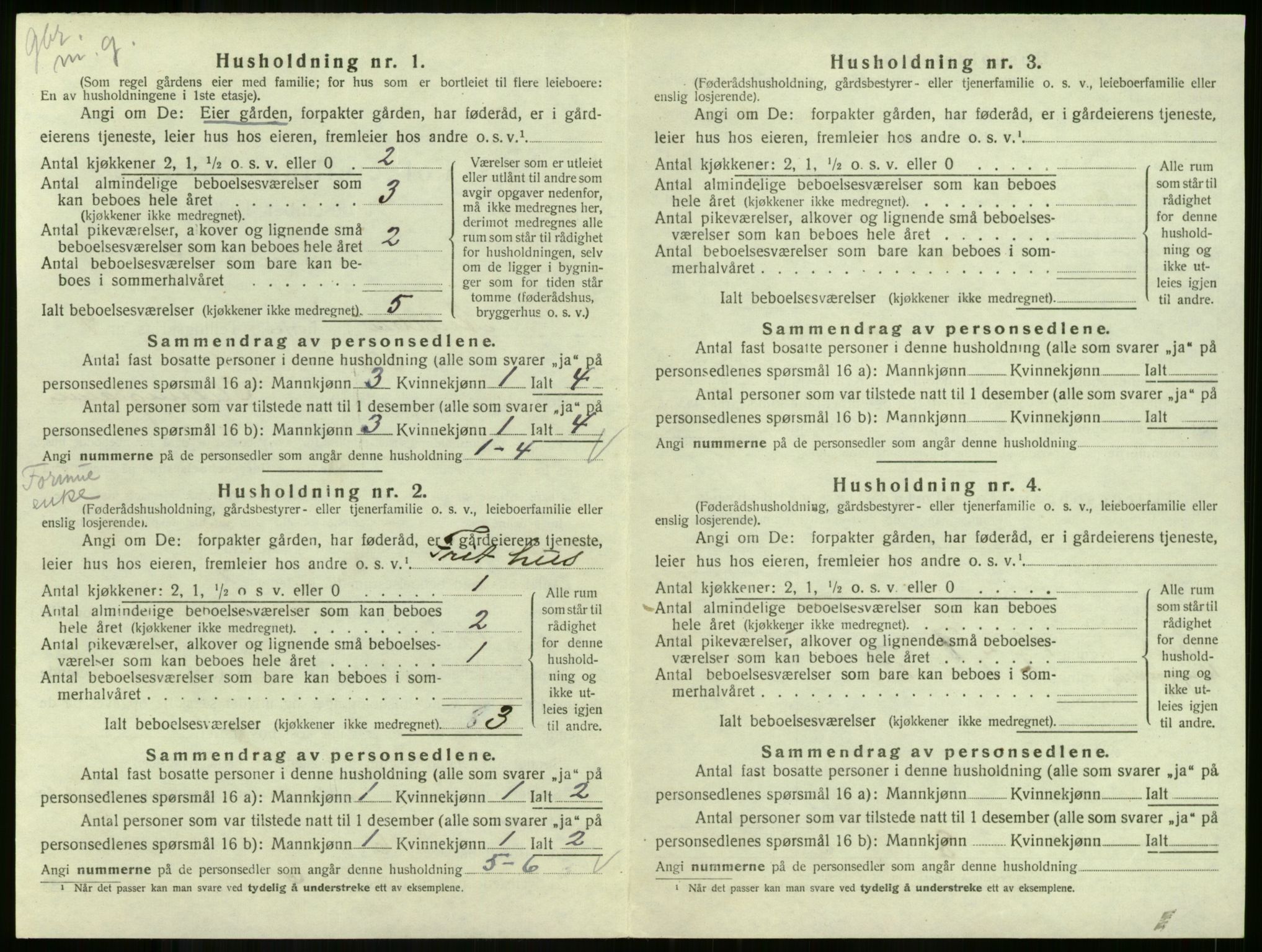 SAKO, 1920 census for Andebu, 1920, p. 540