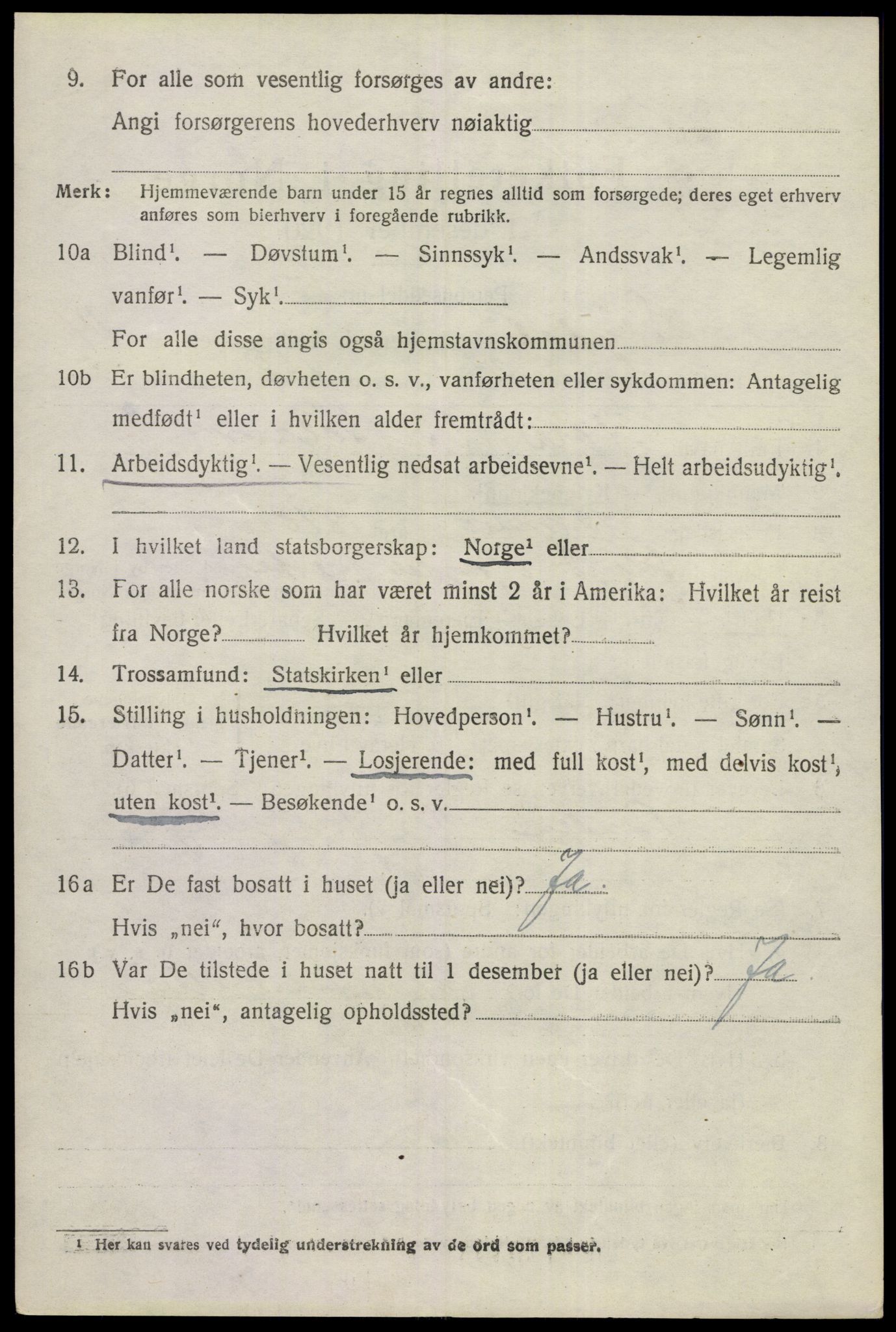 SAKO, 1920 census for Sigdal, 1920, p. 8885