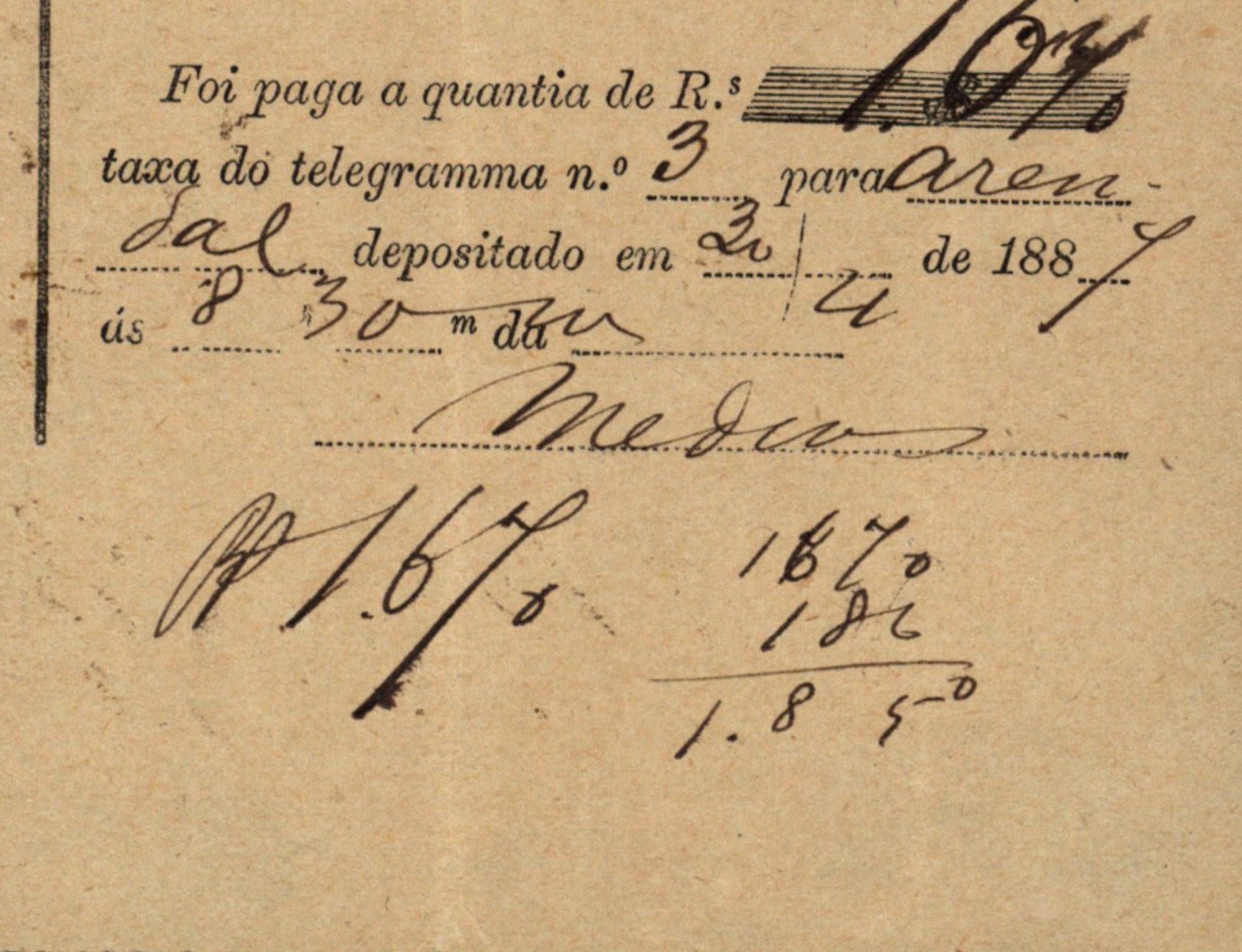 Pa 63 - Østlandske skibsassuranceforening, VEMU/A-1079/G/Ga/L0021/0002: Havaridokumenter / Isbaaden, Ragna, Sylphiden, Nyassa, 1887, p. 29