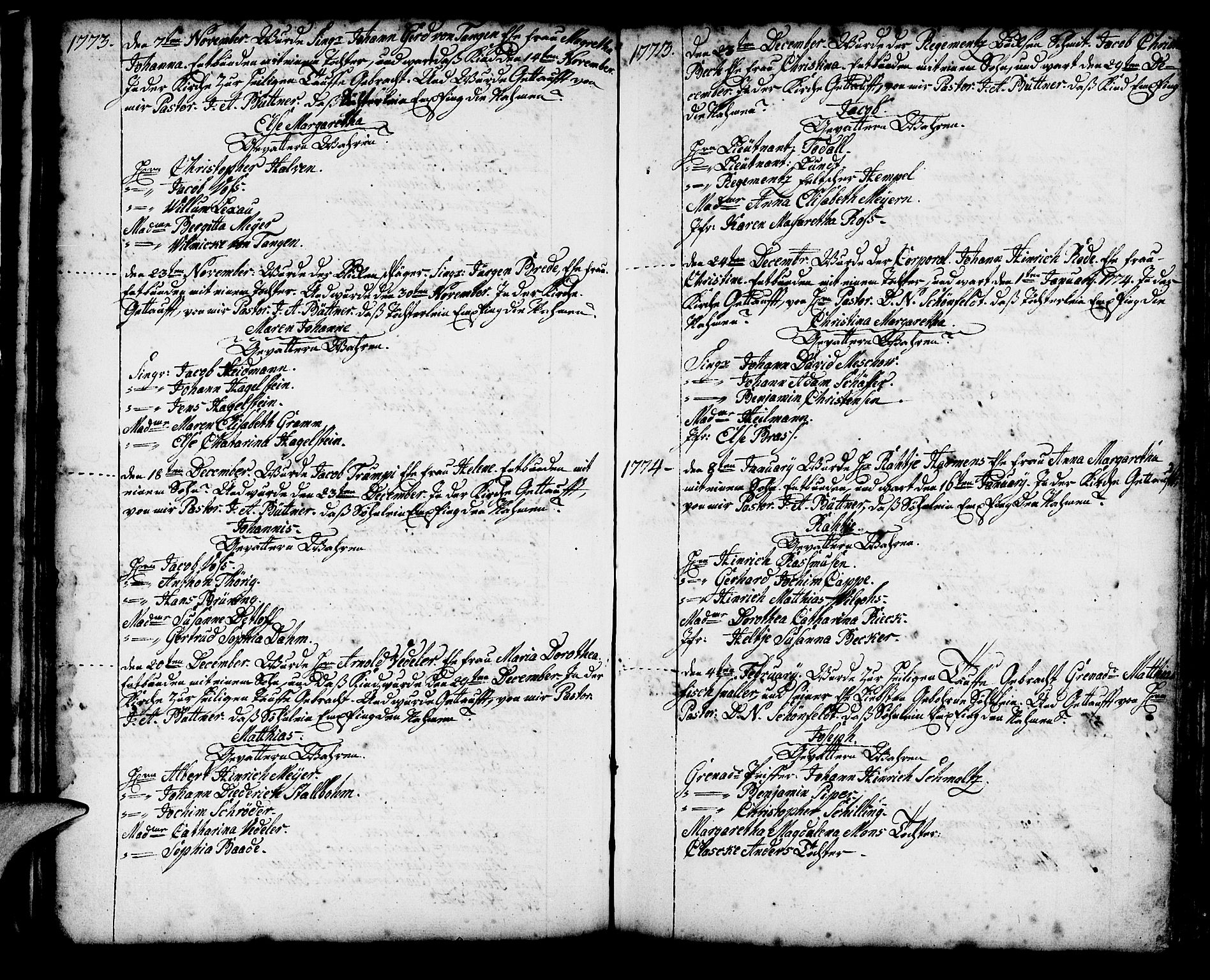 Mariakirken Sokneprestembete, SAB/A-76901/H/Haa/L0002: Parish register (official) no. A 2, 1748-1807, p. 52
