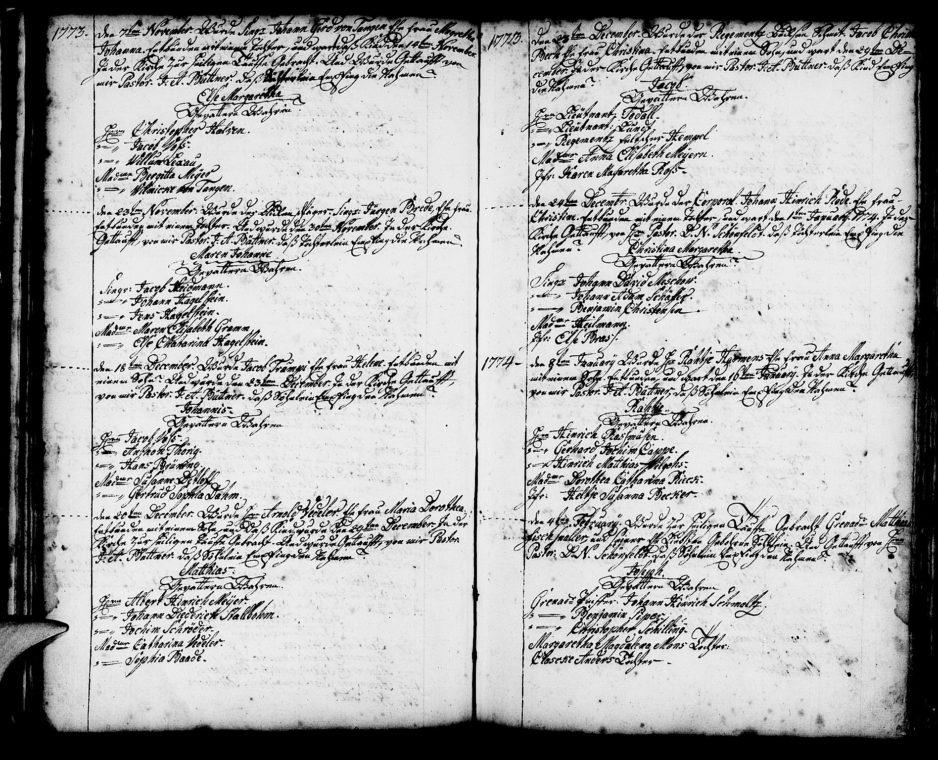 Mariakirken Sokneprestembete, AV/SAB-A-76901/H/Haa/L0002: Parish register (official) no. A 2, 1748-1807, p. 52