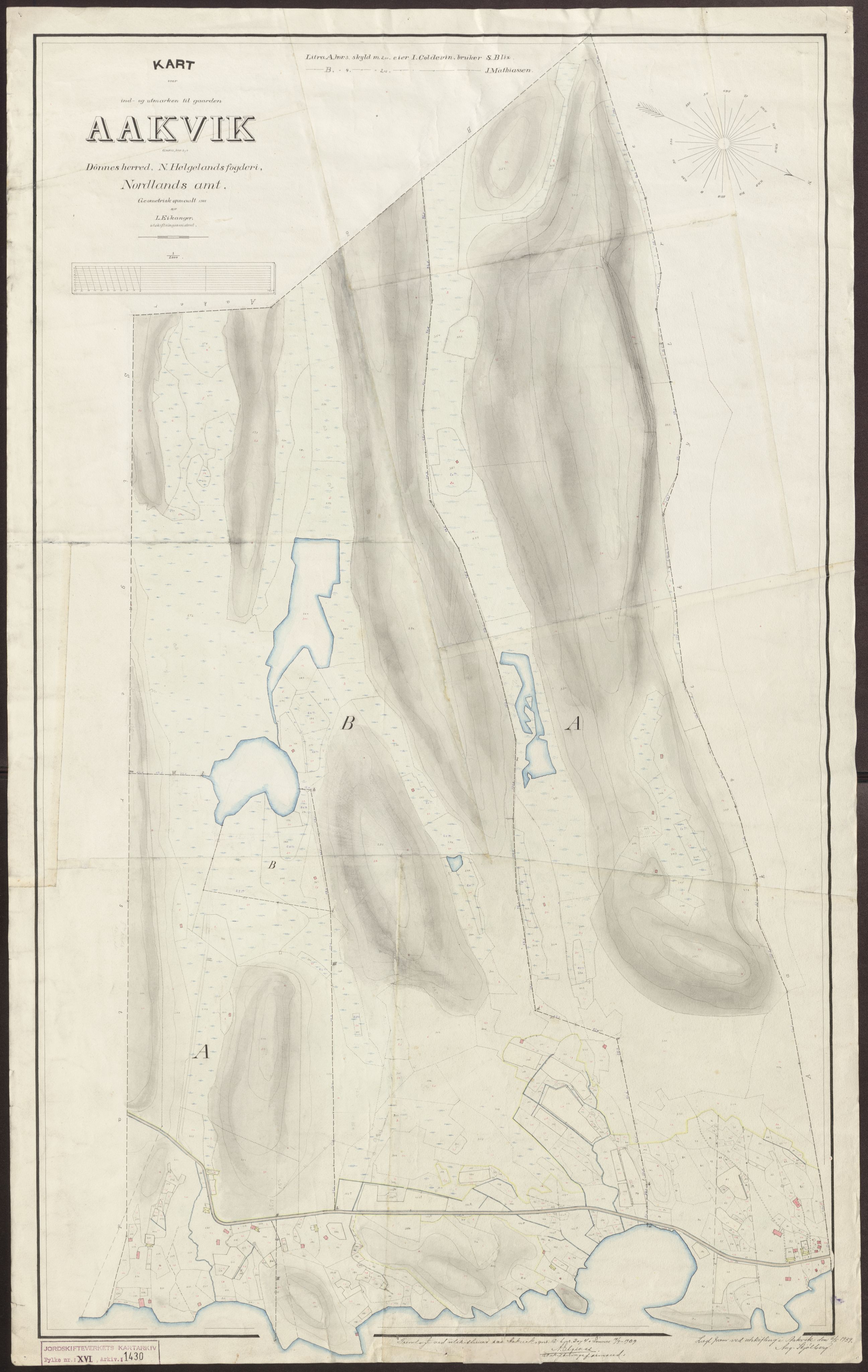 Jordskifteverkets kartarkiv, AV/RA-S-3929/T, 1859-1988, p. 1623