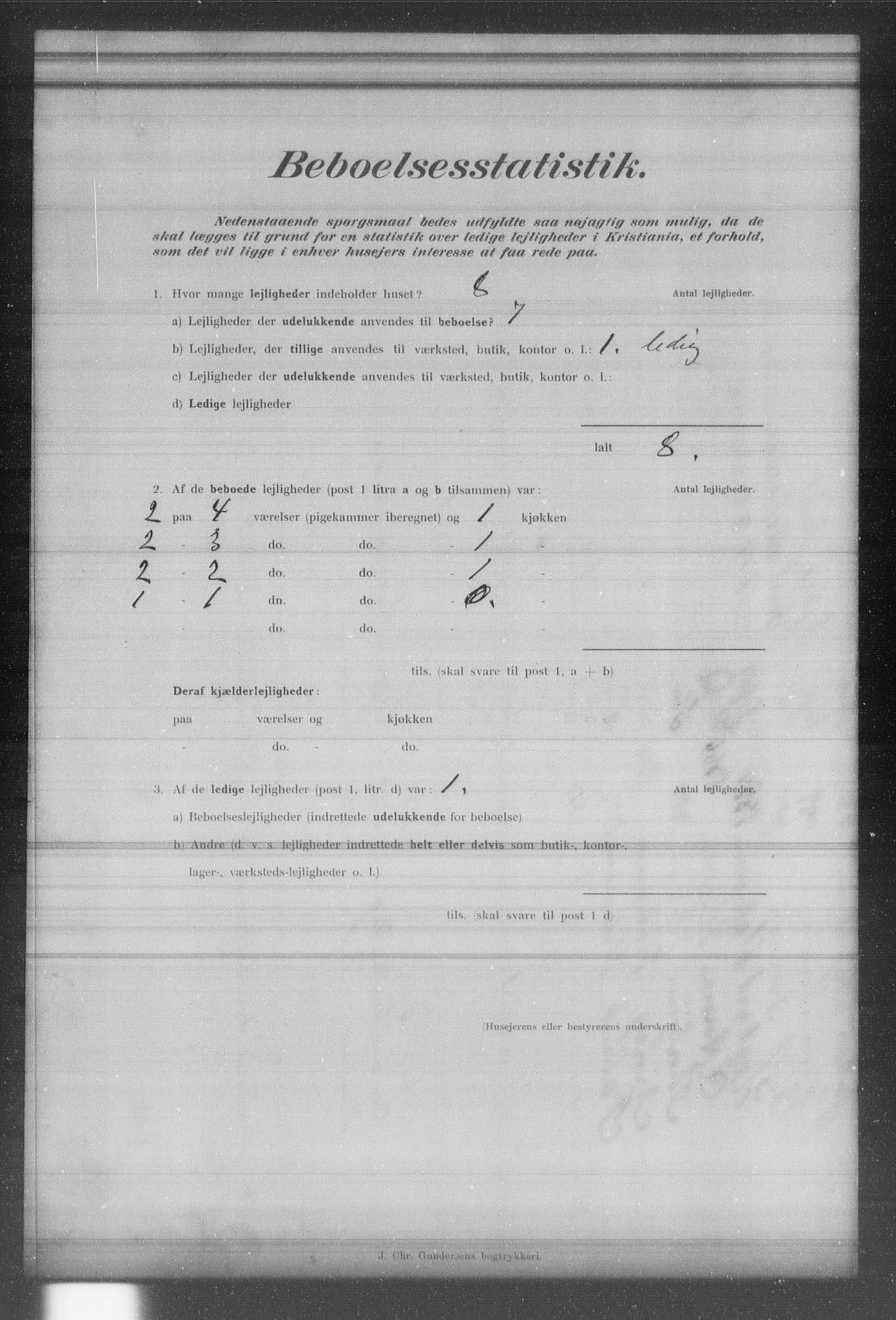 OBA, Municipal Census 1902 for Kristiania, 1902, p. 19414