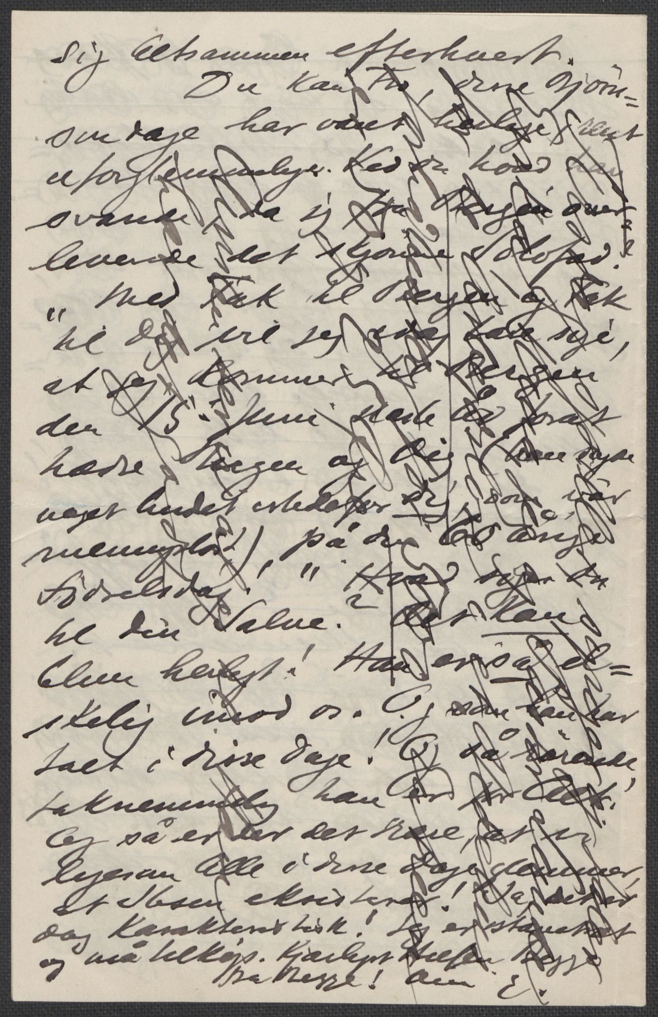 Beyer, Frants, AV/RA-PA-0132/F/L0001: Brev fra Edvard Grieg til Frantz Beyer og "En del optegnelser som kan tjene til kommentar til brevene" av Marie Beyer, 1872-1907, p. 676