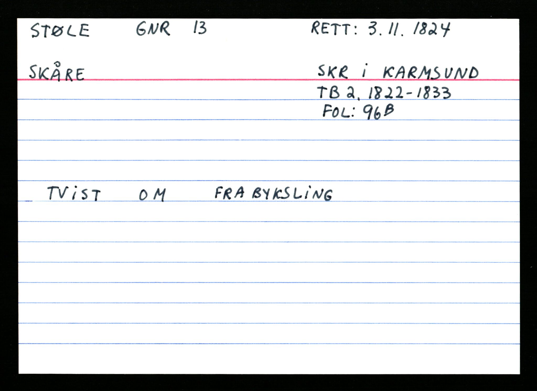 Statsarkivet i Stavanger, AV/SAST-A-101971/03/Y/Ym/L0056: Åstedskort sortert etter gårdsnavn: Stokkeland - Sund, 1600-1950, p. 523