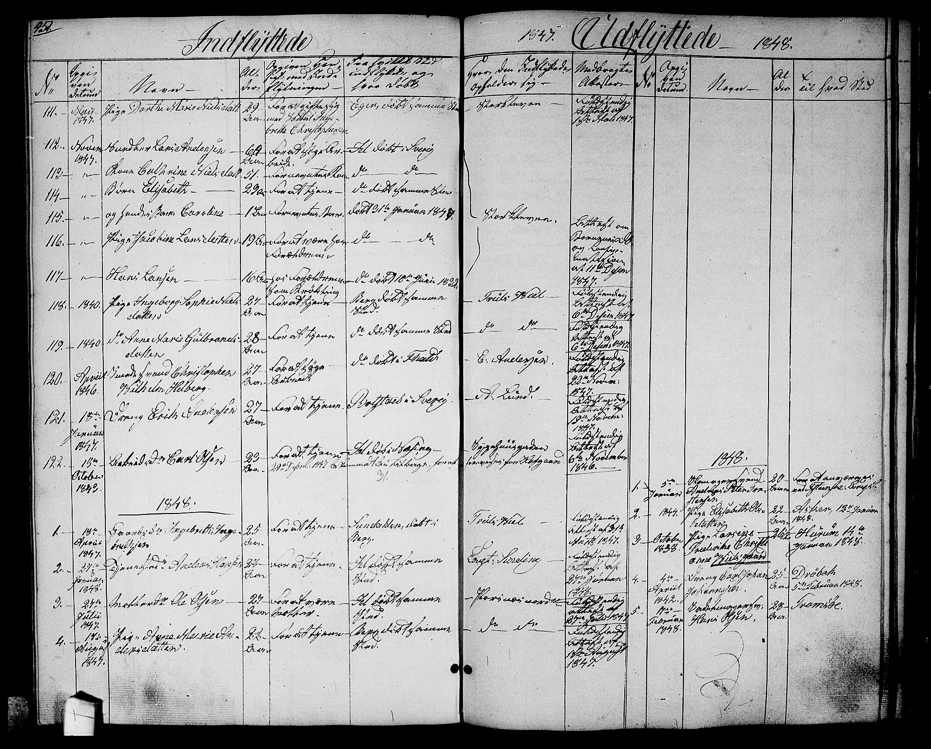 Halden prestekontor Kirkebøker, SAO/A-10909/G/Ga/L0004: Parish register (copy) no. 4, 1845-1854, p. 451