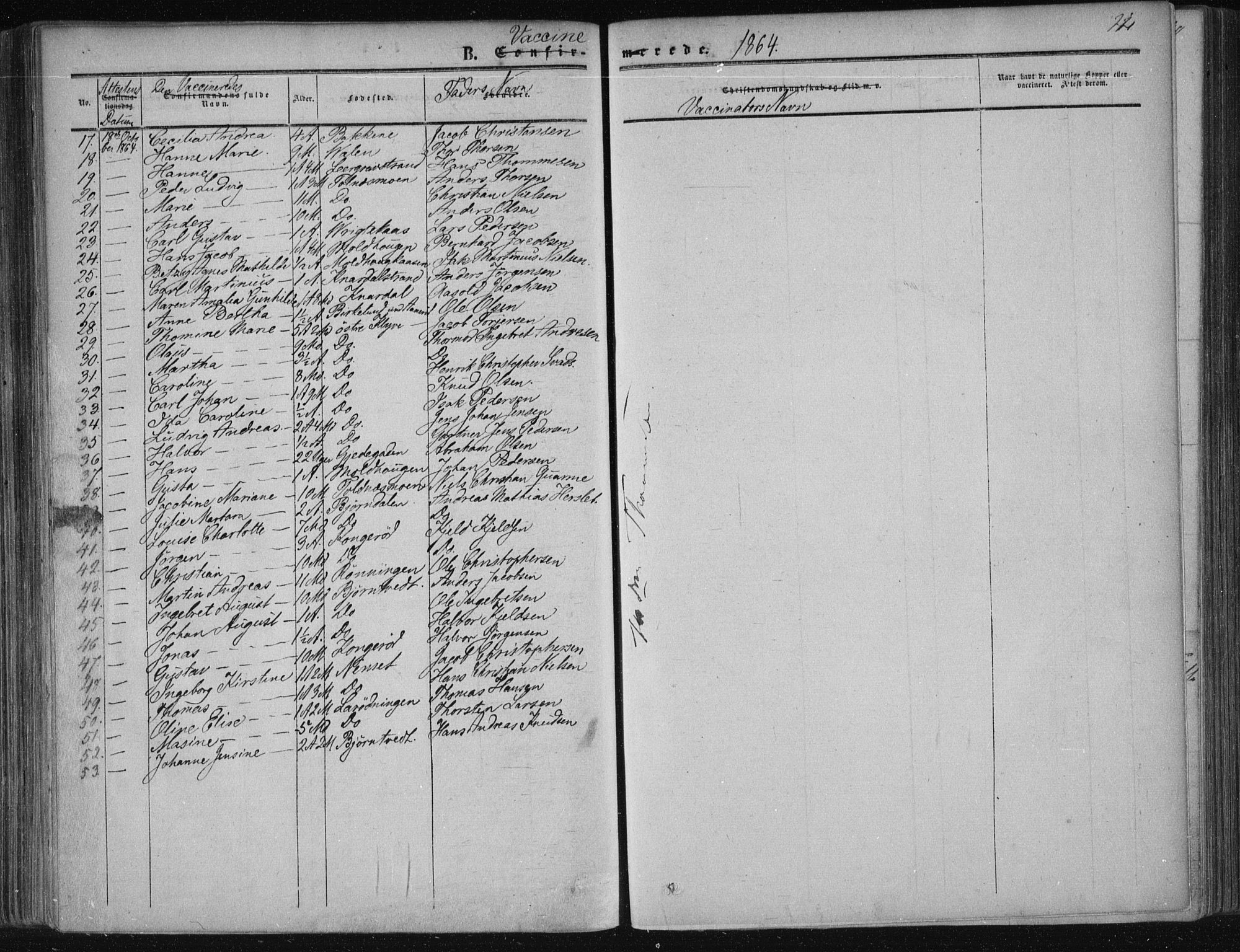 Solum kirkebøker, AV/SAKO-A-306/F/Fa/L0007: Parish register (official) no. I 7, 1856-1864, p. 221