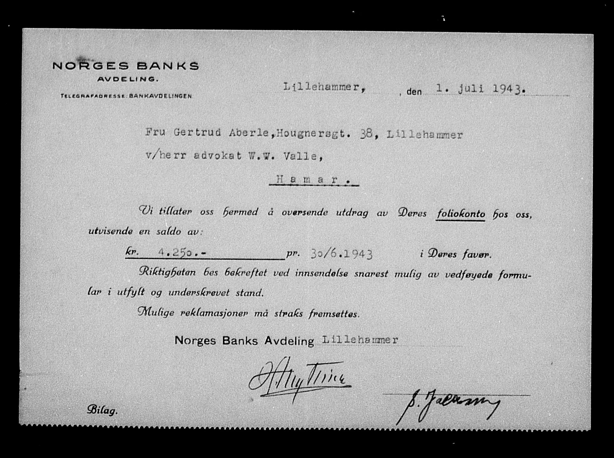 Justisdepartementet, Tilbakeføringskontoret for inndratte formuer, AV/RA-S-1564/H/Hc/Hcd/L0989: --, 1945-1947, p. 59