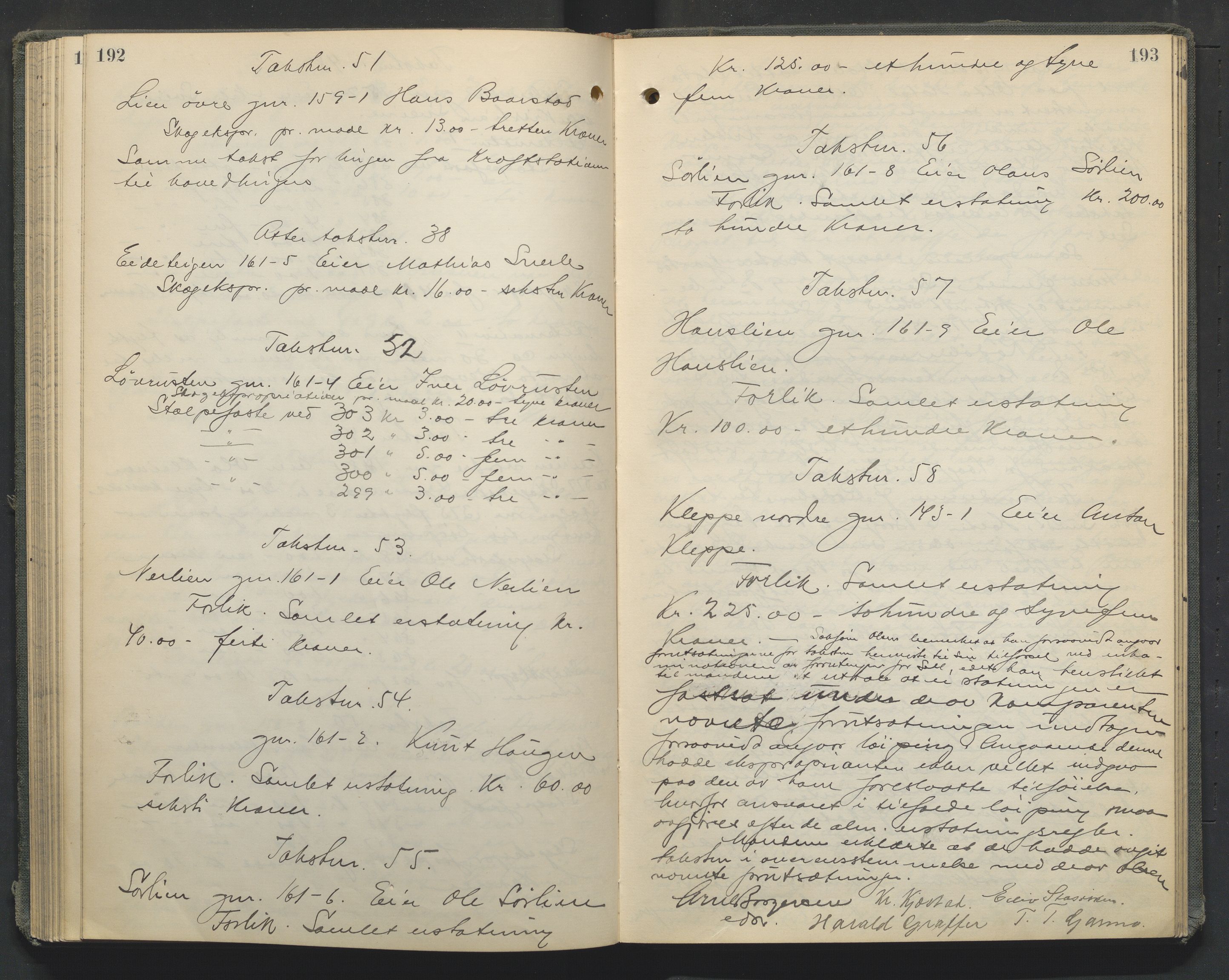 Nord-Gudbrandsdal tingrett, AV/SAH-TING-002/G/Gc/Gcb/L0010: Ekstrarettsprotokoll for åstedssaker, 1913-1920, p. 192-193