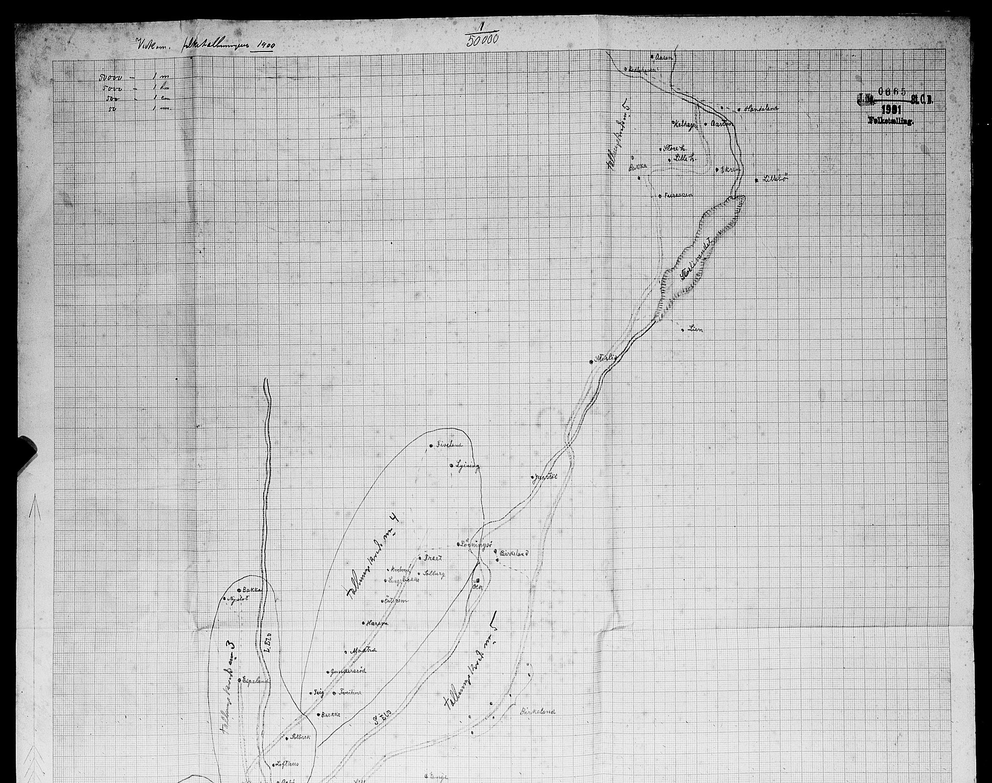 SAST, 1900 census for Sauda, 1900, p. 10