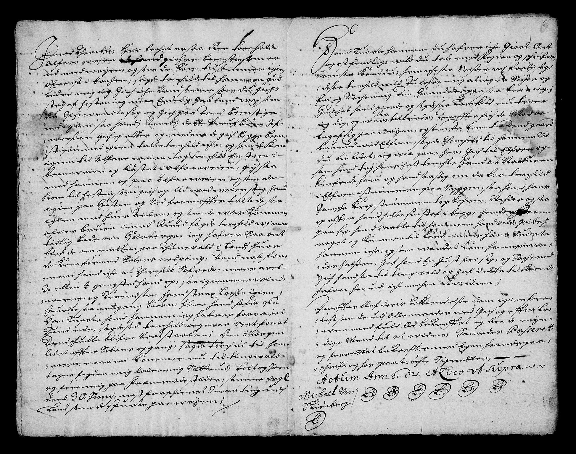 Stattholderembetet 1572-1771, RA/EA-2870/Af/L0002: Avskrifter av vedlegg til originale supplikker, nummerert i samsvar med supplikkbøkene, 1687-1689, p. 205