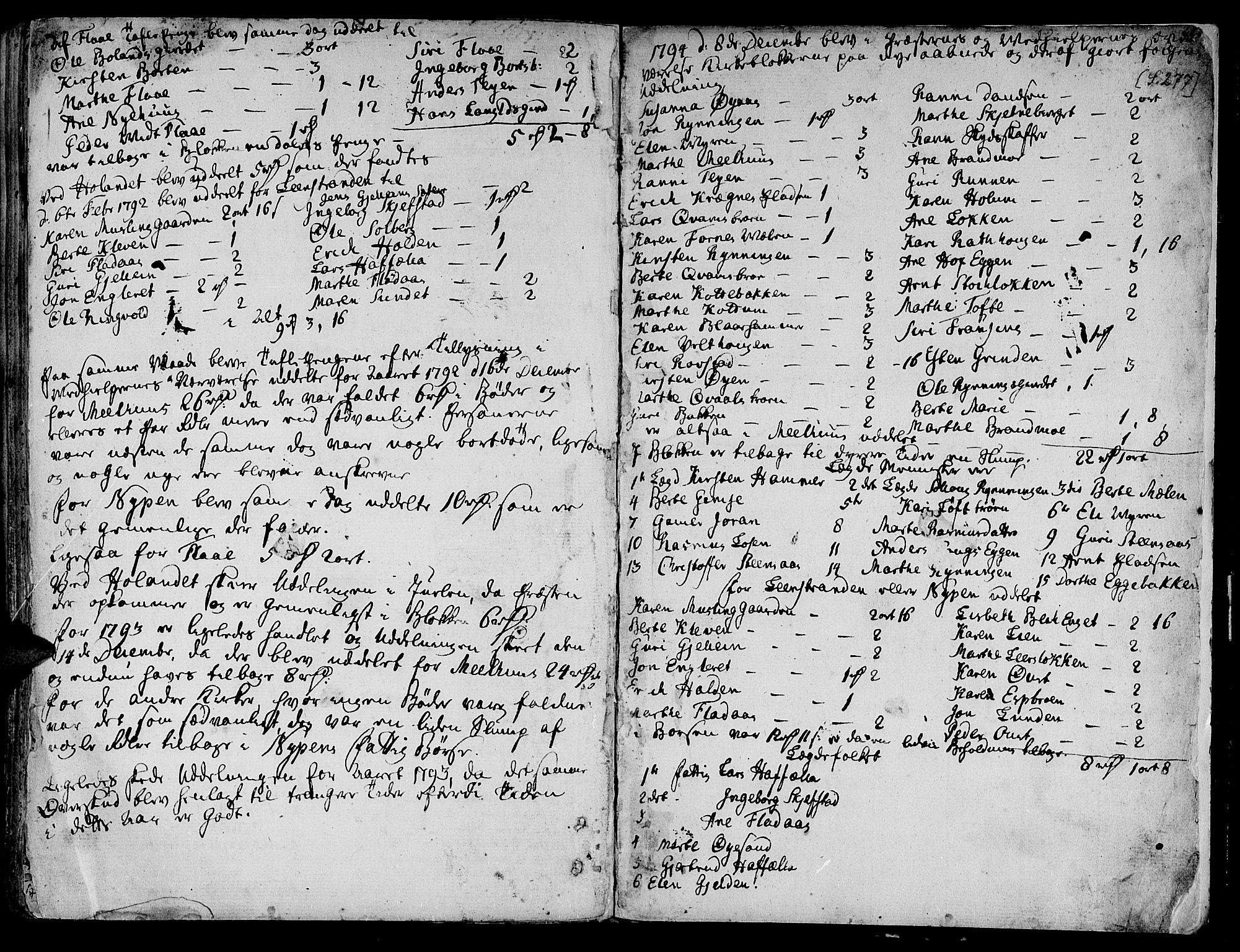 Ministerialprotokoller, klokkerbøker og fødselsregistre - Sør-Trøndelag, SAT/A-1456/691/L1061: Parish register (official) no. 691A02 /1, 1768-1815, p. 277
