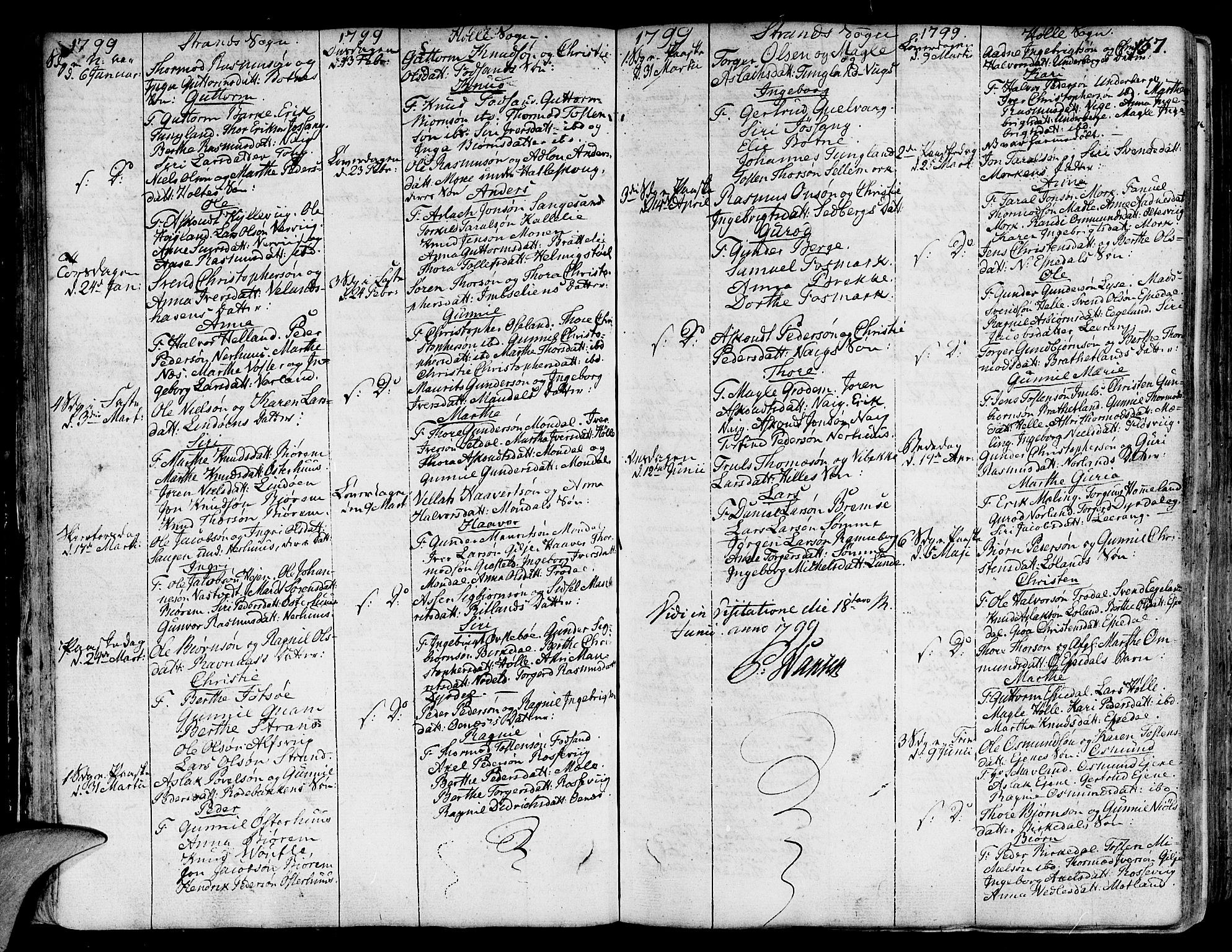 Strand sokneprestkontor, SAST/A-101828/H/Ha/Haa/L0003: Parish register (official) no. A 3, 1769-1816, p. 37