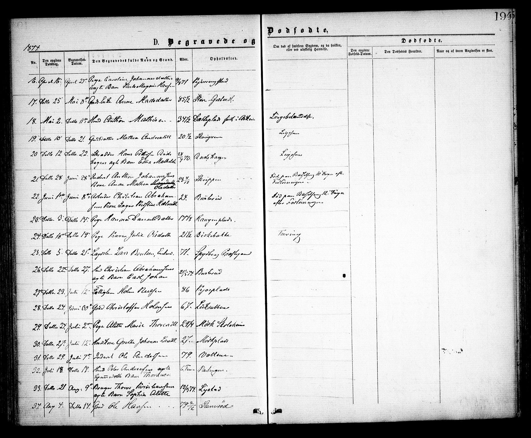 Spydeberg prestekontor Kirkebøker, SAO/A-10924/F/Fa/L0006: Parish register (official) no. I 6, 1863-1874, p. 194