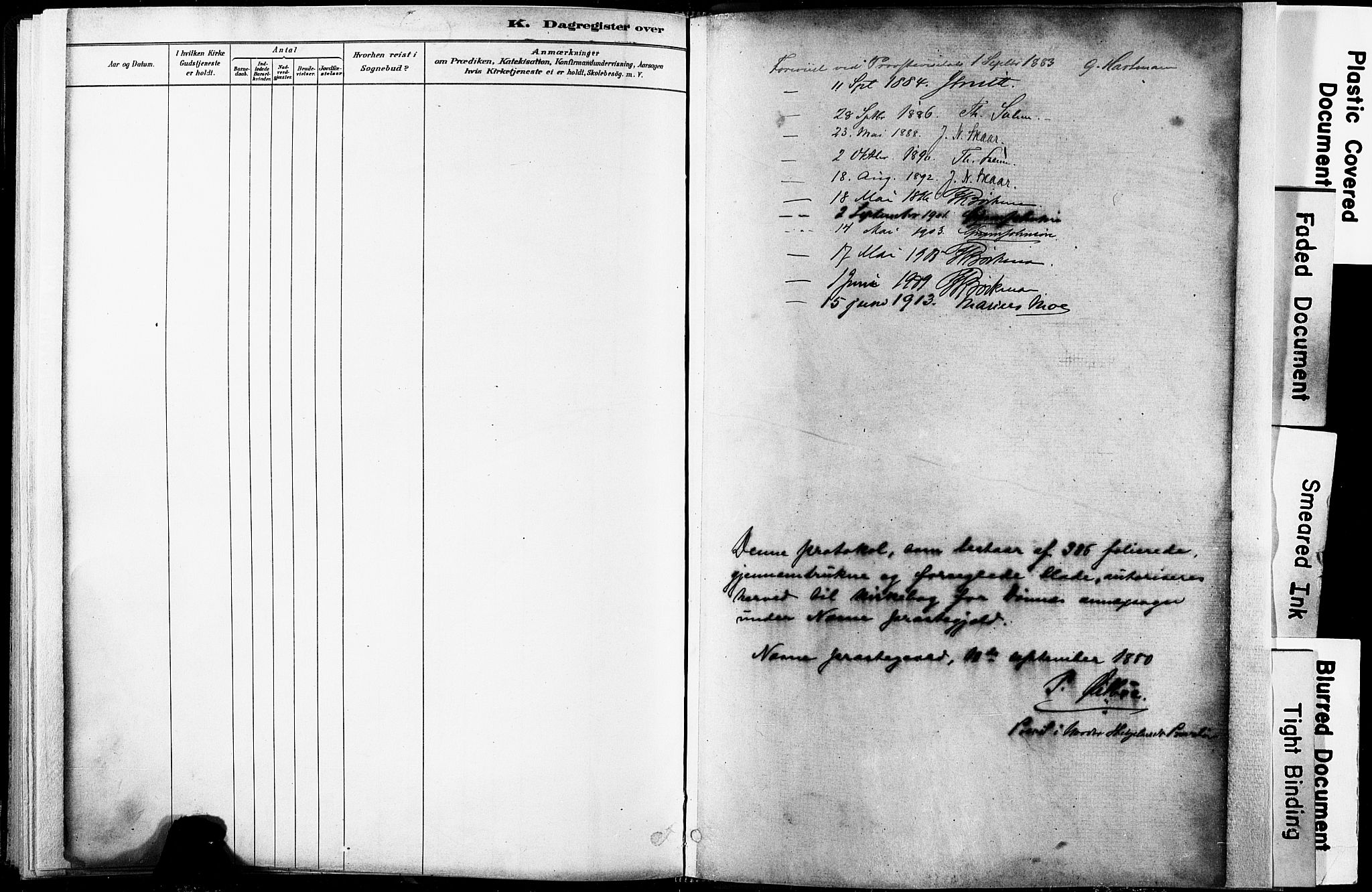 Ministerialprotokoller, klokkerbøker og fødselsregistre - Nordland, AV/SAT-A-1459/835/L0526: Parish register (official) no. 835A03II, 1881-1910