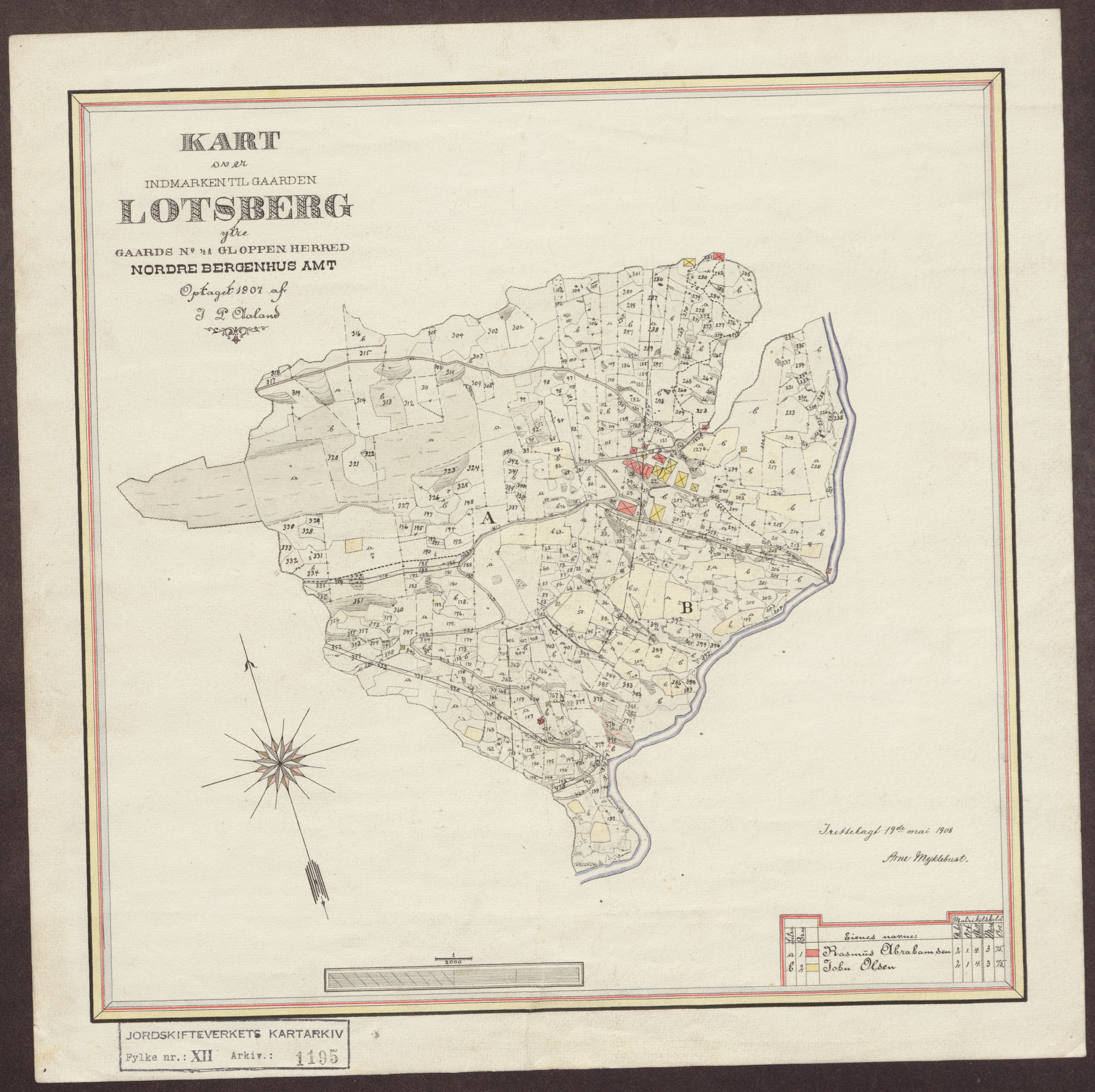 Jordskifteverkets kartarkiv, AV/RA-S-3929/T, 1859-1988, p. 1343