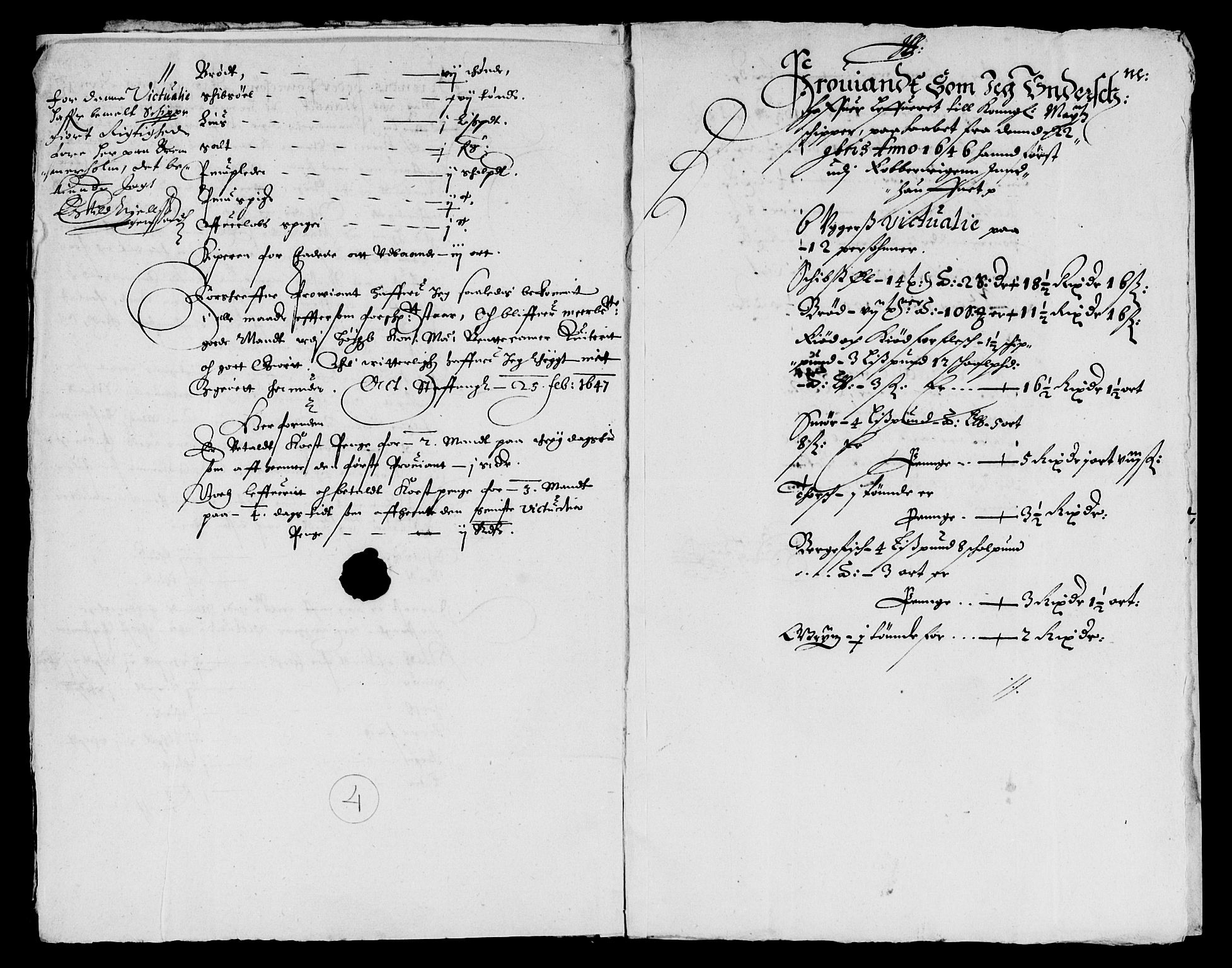 Rentekammeret inntil 1814, Reviderte regnskaper, Lensregnskaper, AV/RA-EA-5023/R/Rb/Rbs/L0029: Stavanger len, 1641-1647