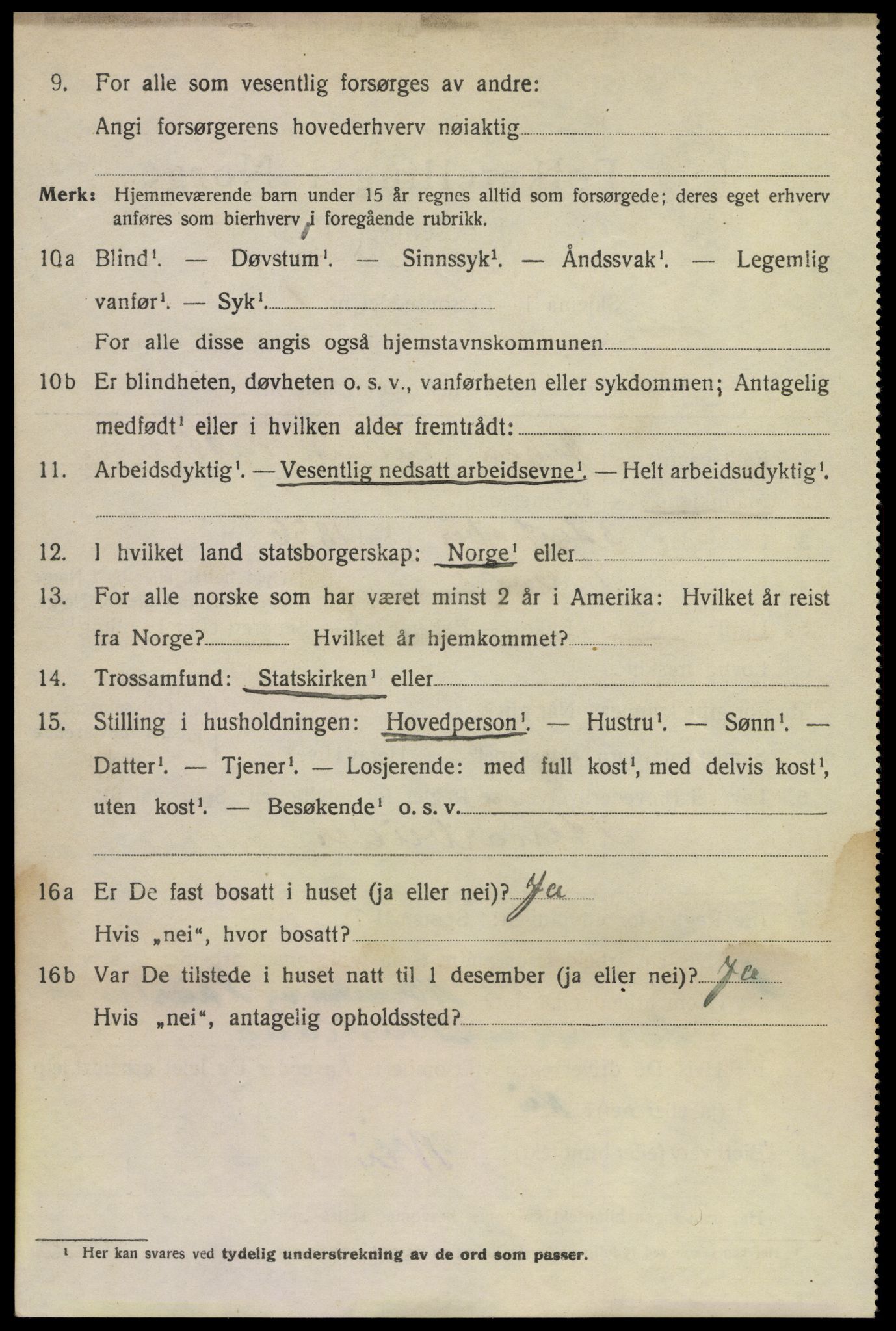 SAKO, 1920 census for Larvik, 1920, p. 19725