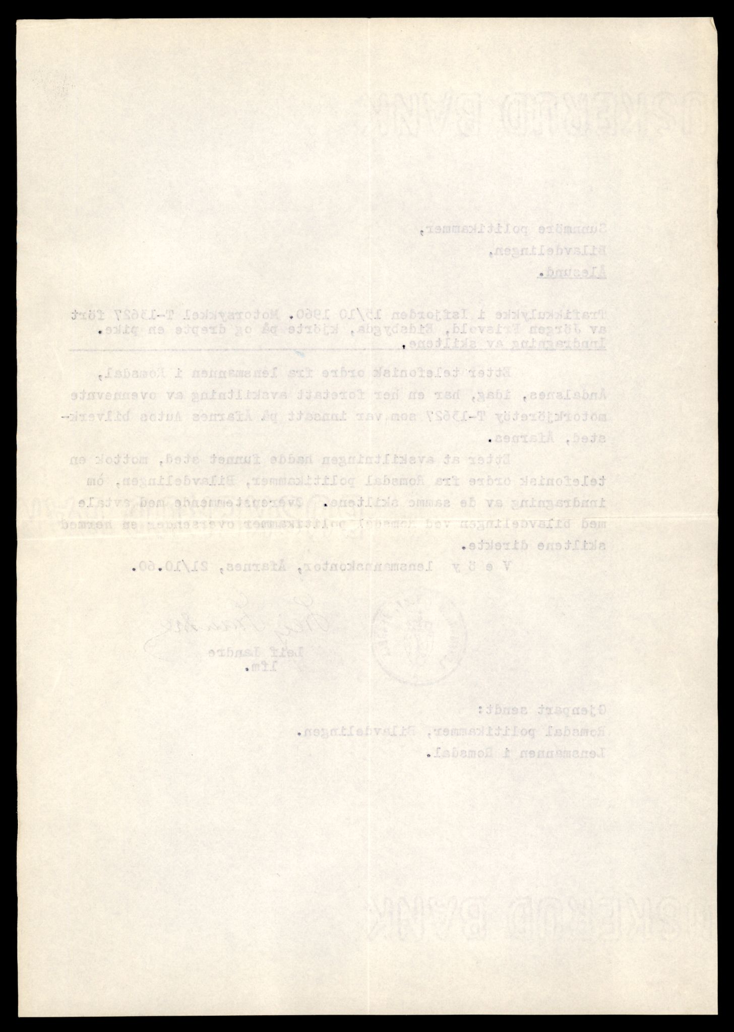 Møre og Romsdal vegkontor - Ålesund trafikkstasjon, AV/SAT-A-4099/F/Fe/L0040: Registreringskort for kjøretøy T 13531 - T 13709, 1927-1998, p. 1706