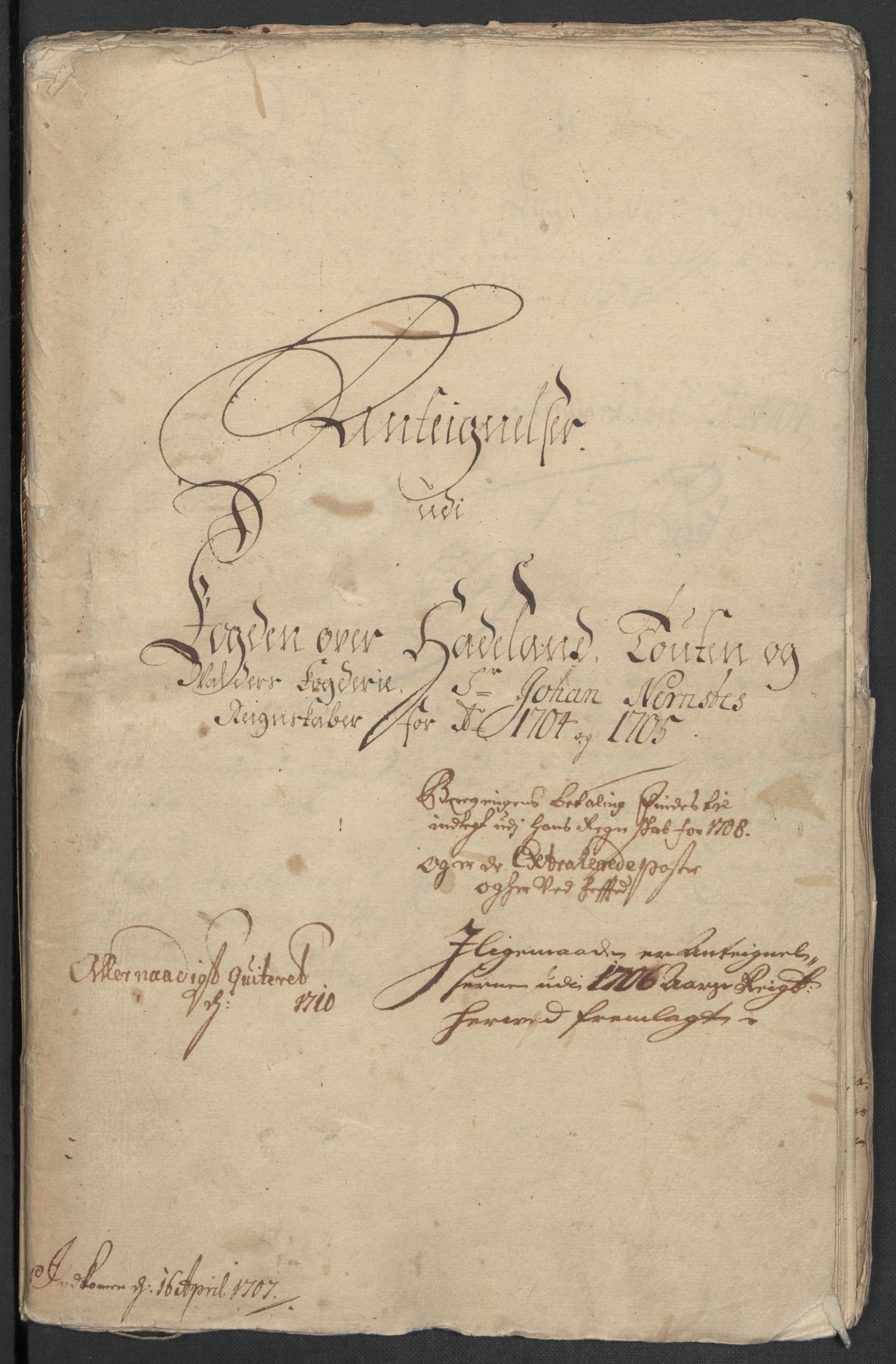Rentekammeret inntil 1814, Reviderte regnskaper, Fogderegnskap, RA/EA-4092/R18/L1304: Fogderegnskap Hadeland, Toten og Valdres, 1706, p. 366