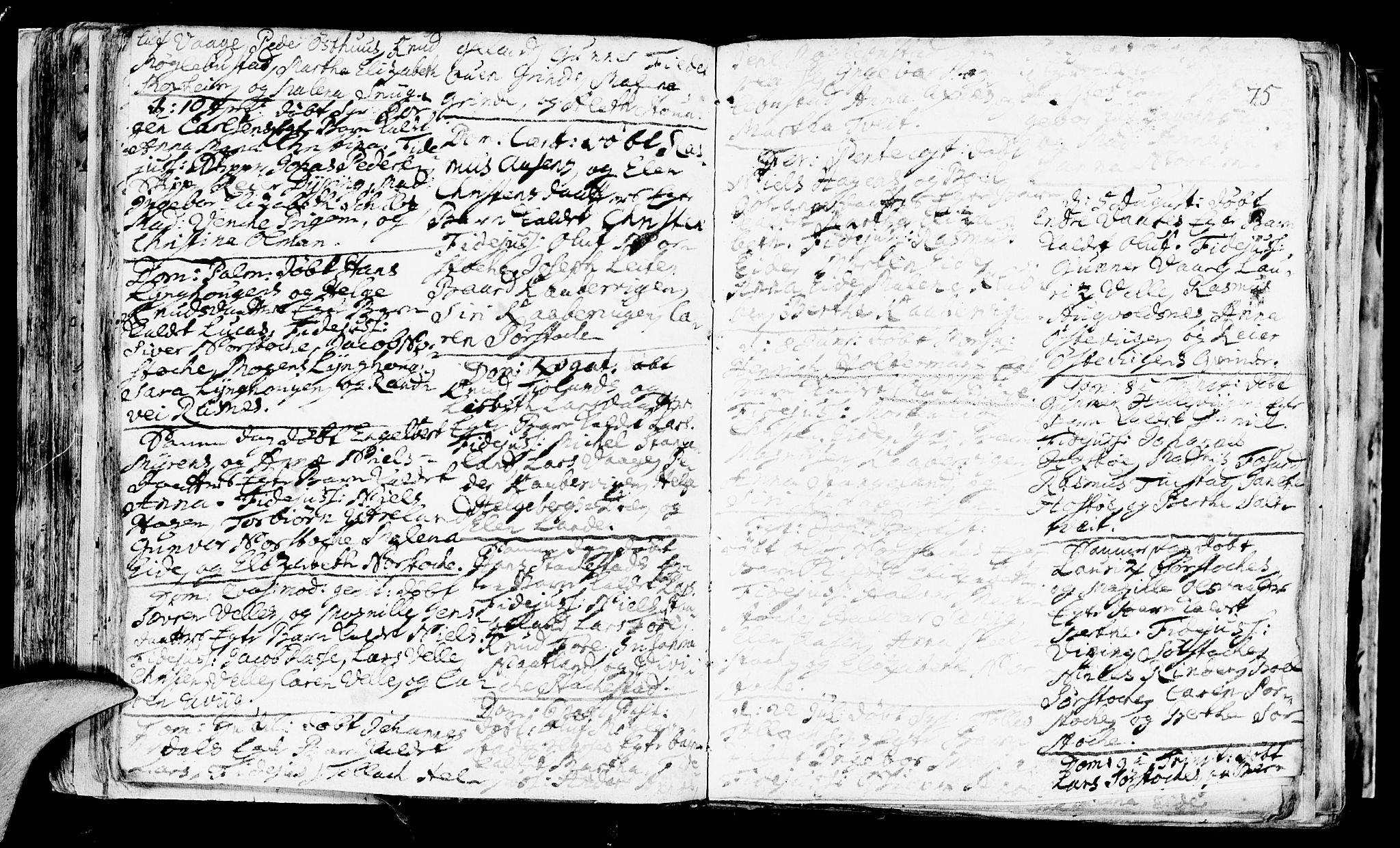 Avaldsnes sokneprestkontor, AV/SAST-A -101851/H/Ha/Haa/L0001: Parish register (official) no. A 1, 1711-1764, p. 75