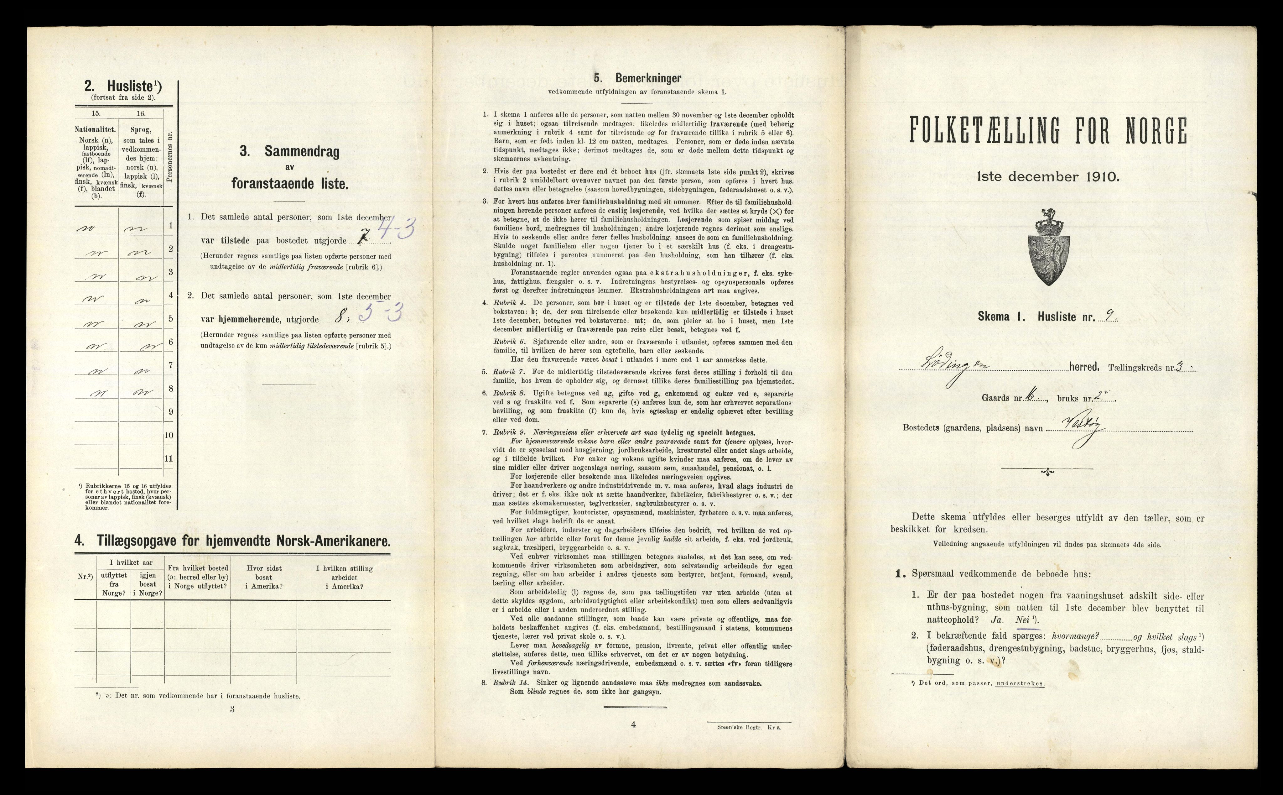 RA, 1910 census for Lødingen, 1910, p. 245