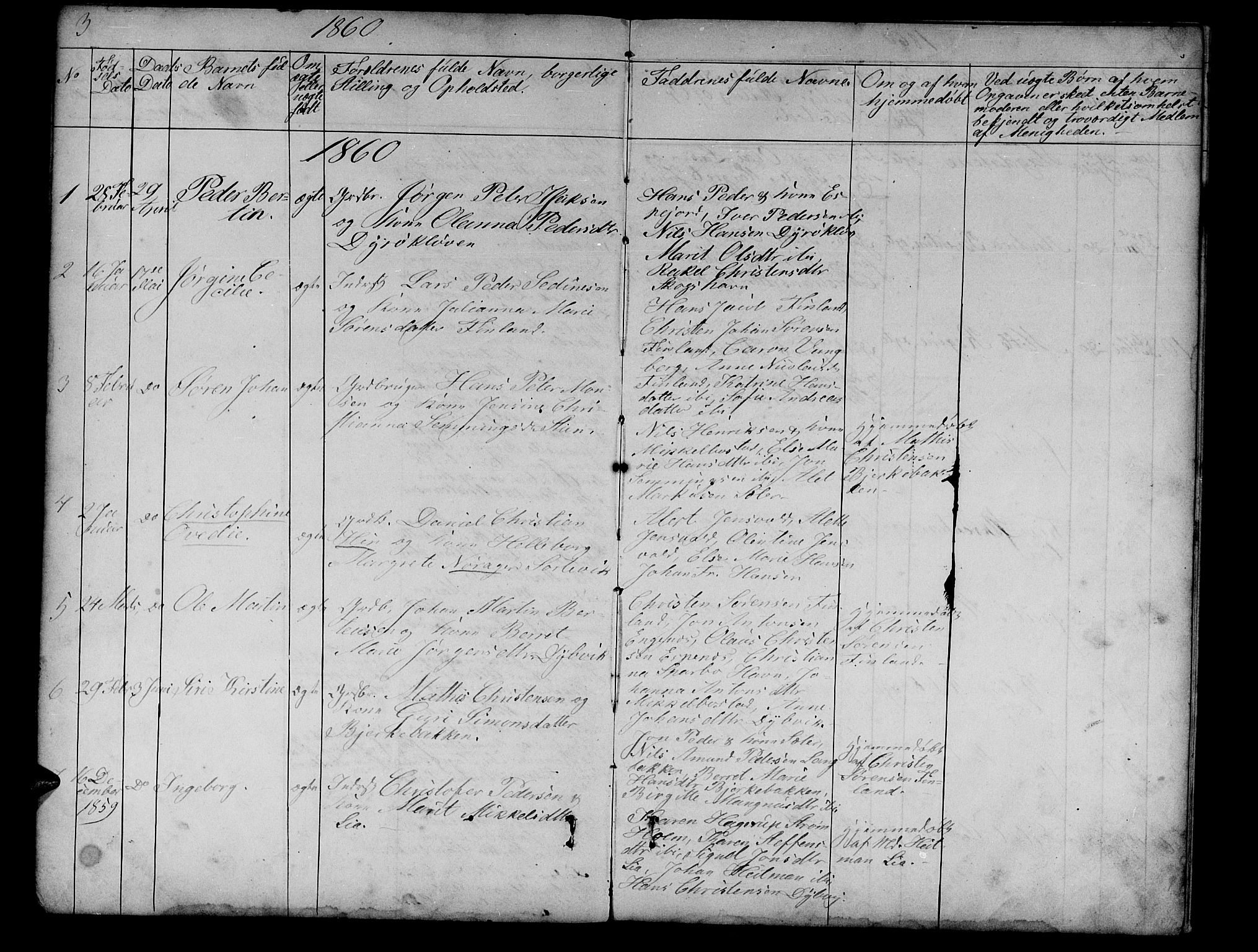Tranøy sokneprestkontor, SATØ/S-1313/I/Ia/Iab/L0012klokker: Parish register (copy) no. 12, 1859-1874, p. 3