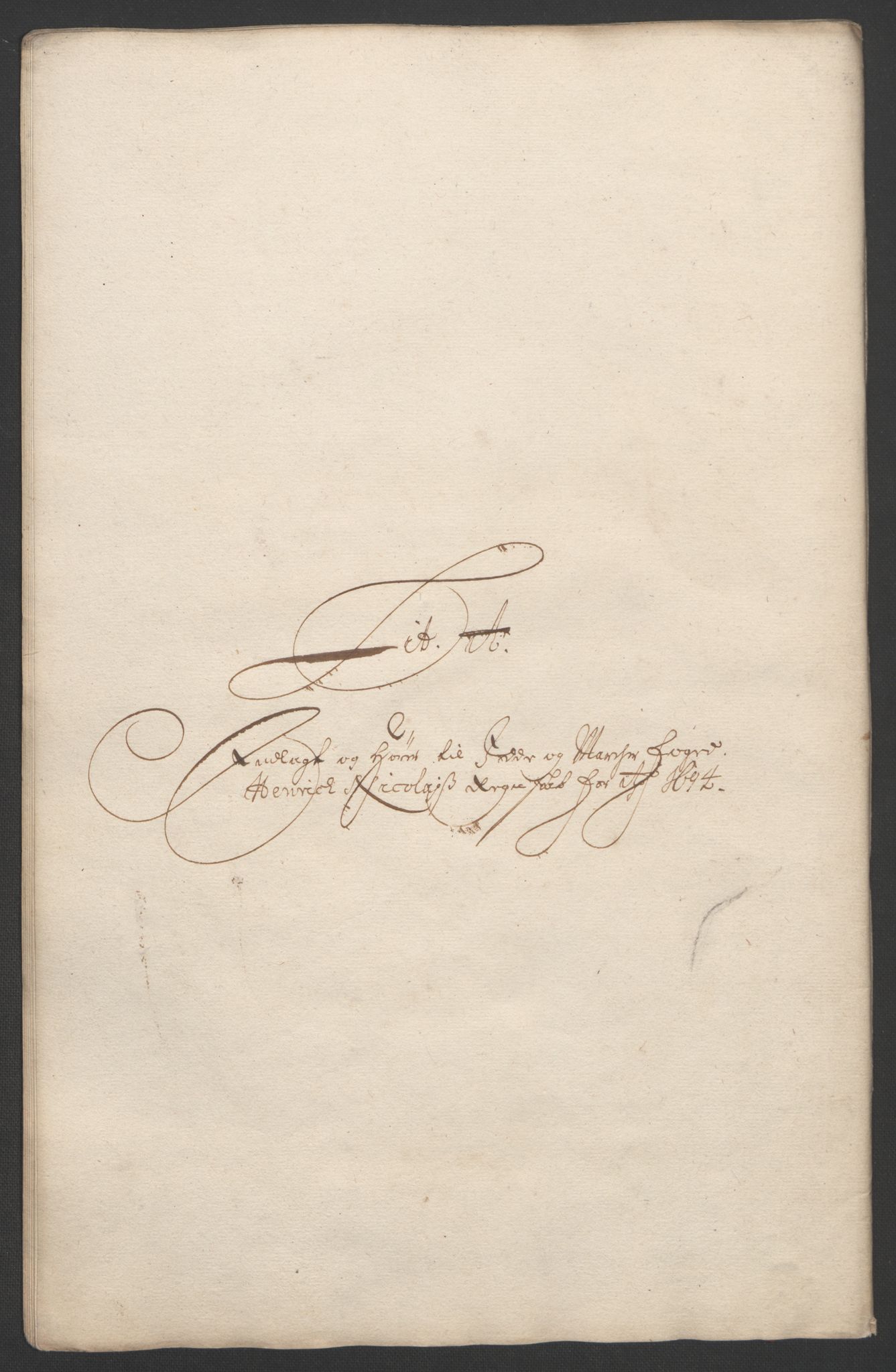 Rentekammeret inntil 1814, Reviderte regnskaper, Fogderegnskap, RA/EA-4092/R01/L0012: Fogderegnskap Idd og Marker, 1694-1695, p. 34