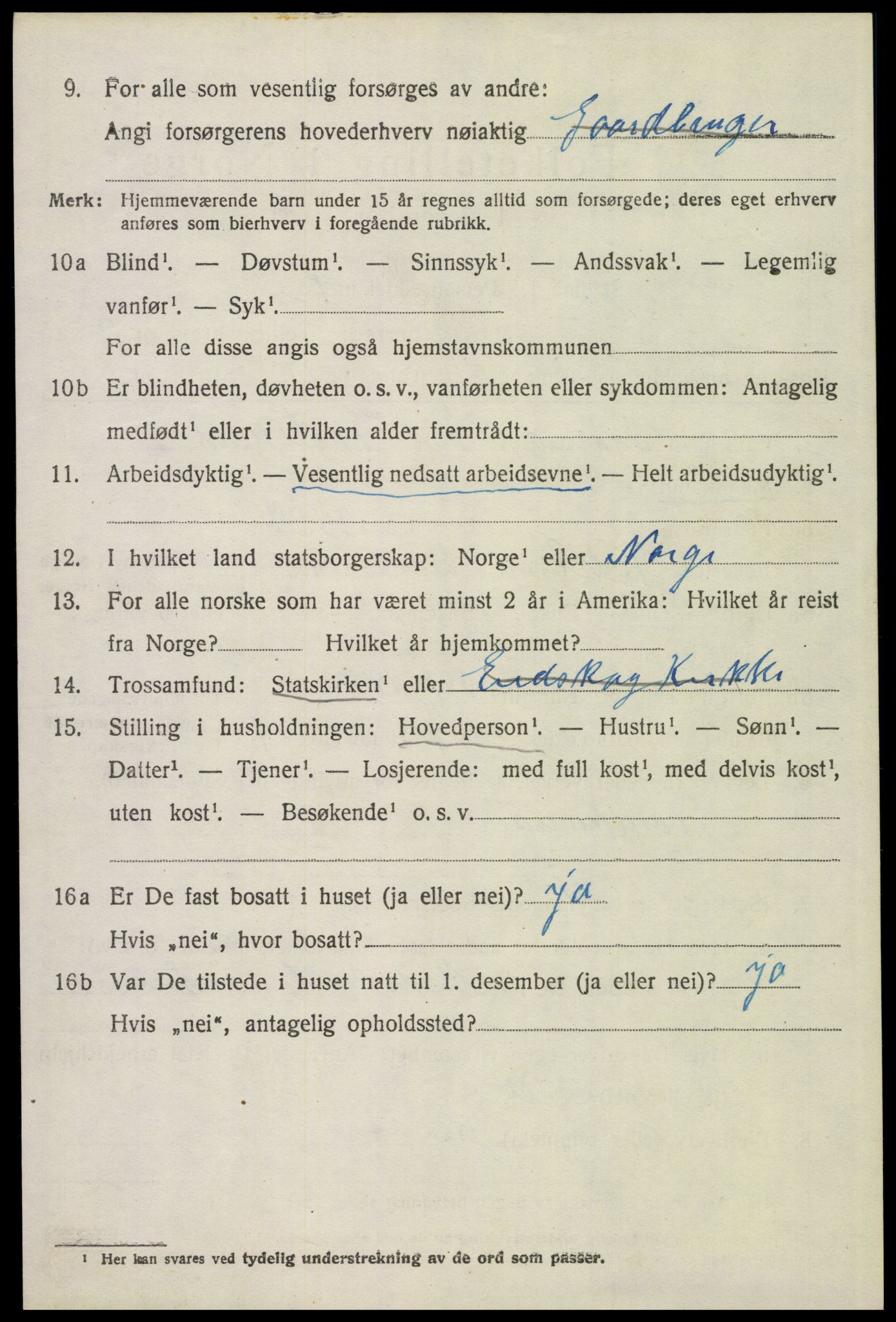 SAH, 1920 census for Eidskog, 1920, p. 11706