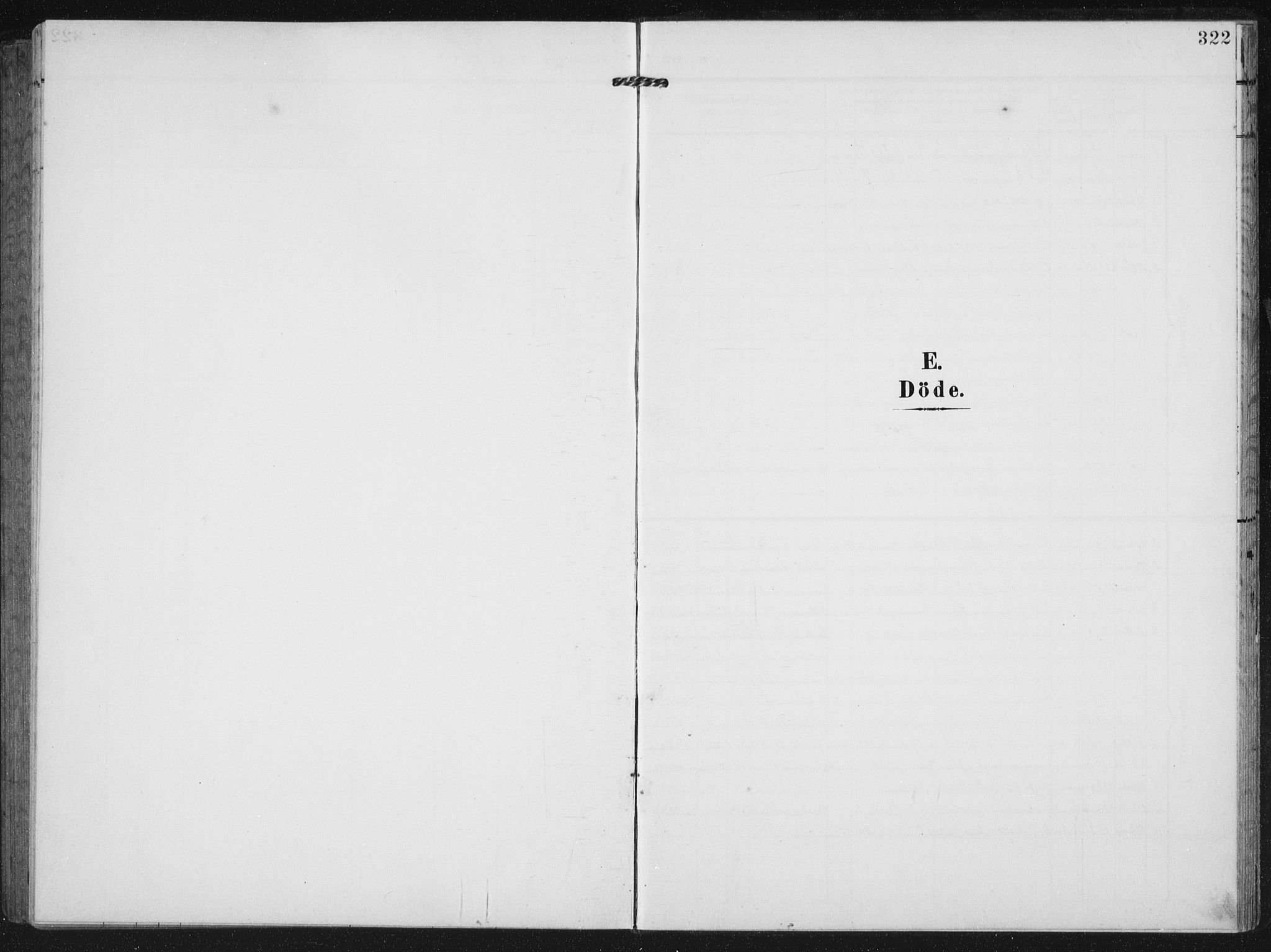 Strand sokneprestkontor, SAST/A-101828/H/Ha/Hab/L0005: Parish register (copy) no. B 5, 1904-1934, p. 322