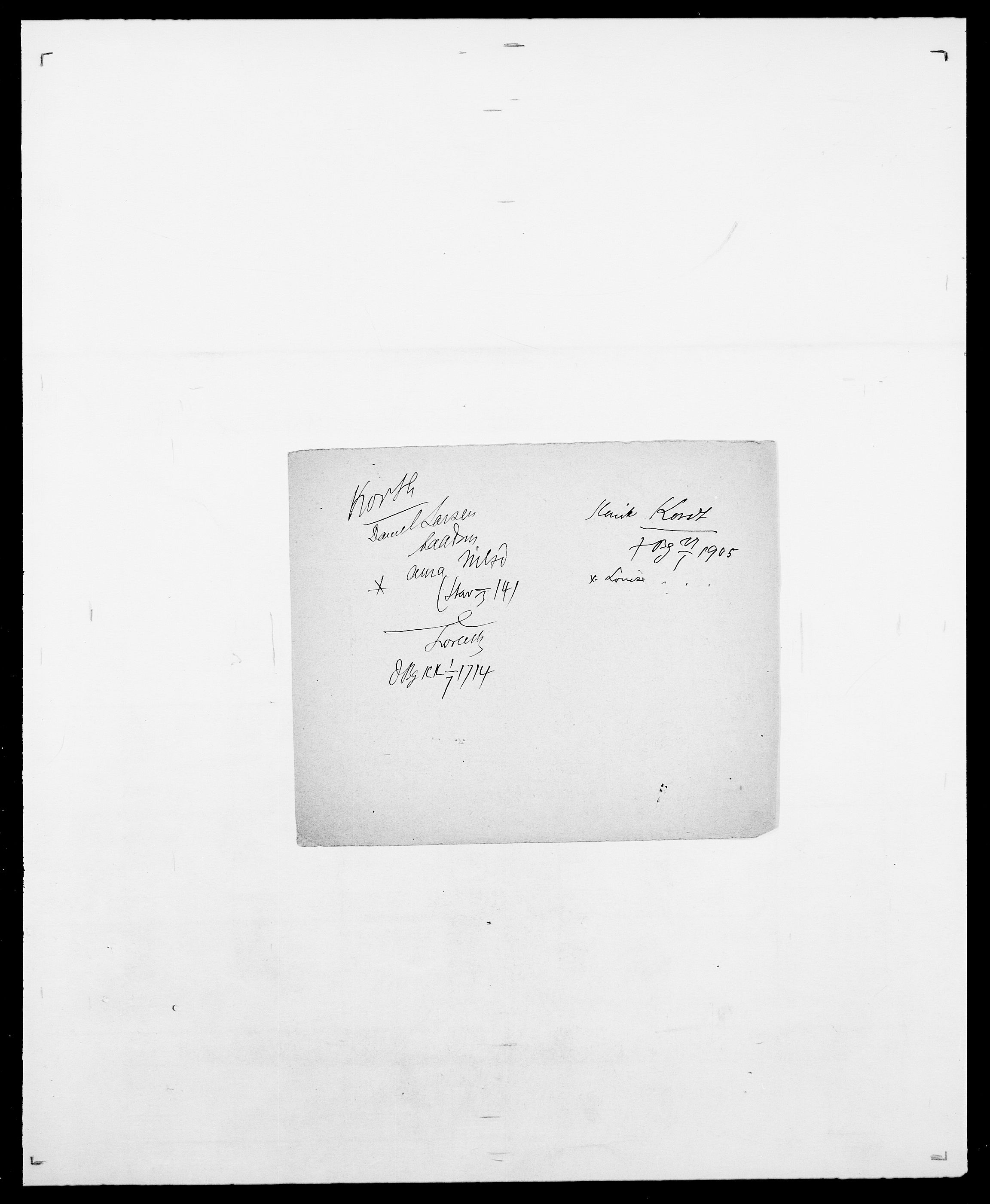Delgobe, Charles Antoine - samling, SAO/PAO-0038/D/Da/L0021: Klagenberg - Kristoft, p. 581