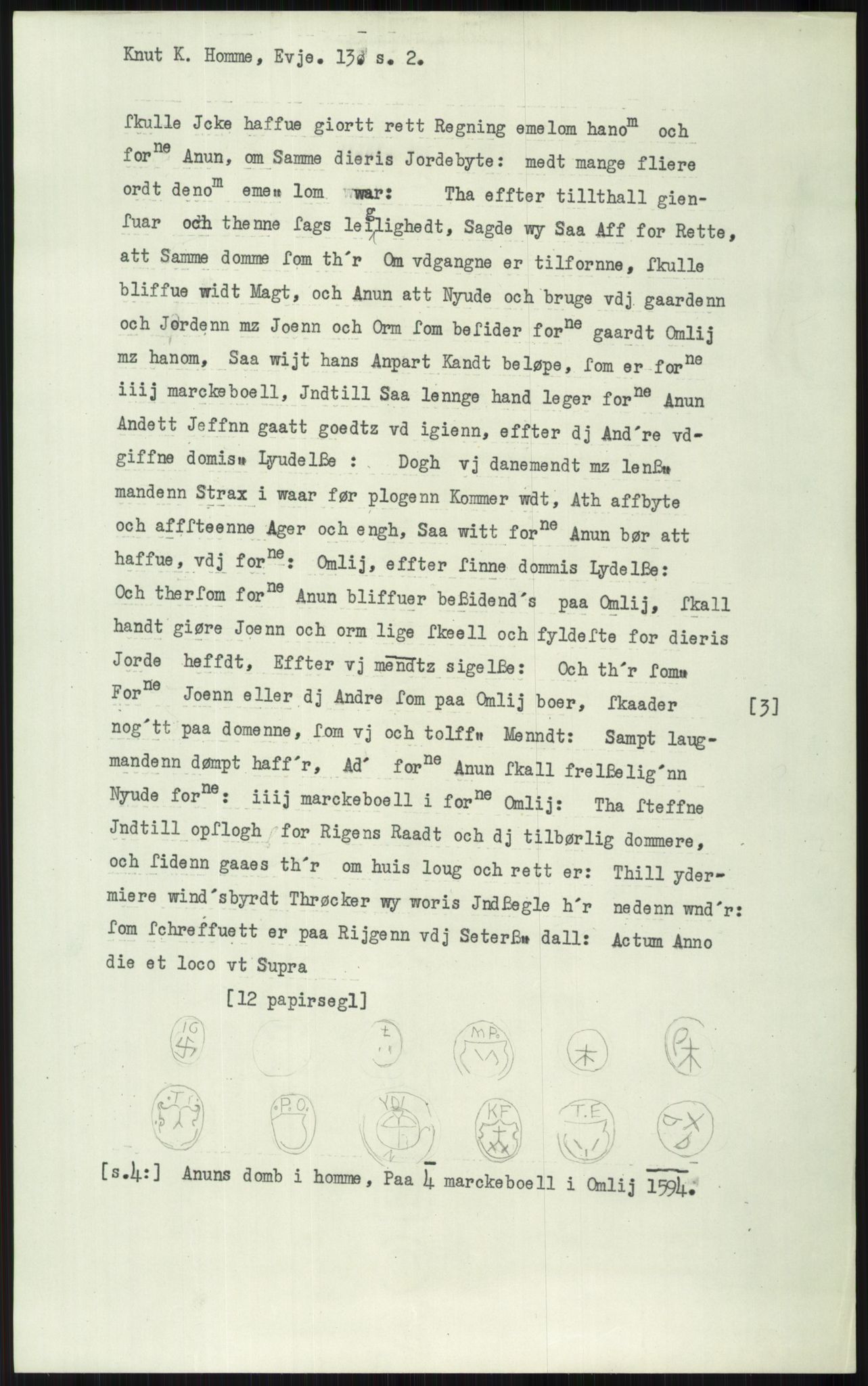 Samlinger til kildeutgivelse, Diplomavskriftsamlingen, AV/RA-EA-4053/H/Ha, p. 2830