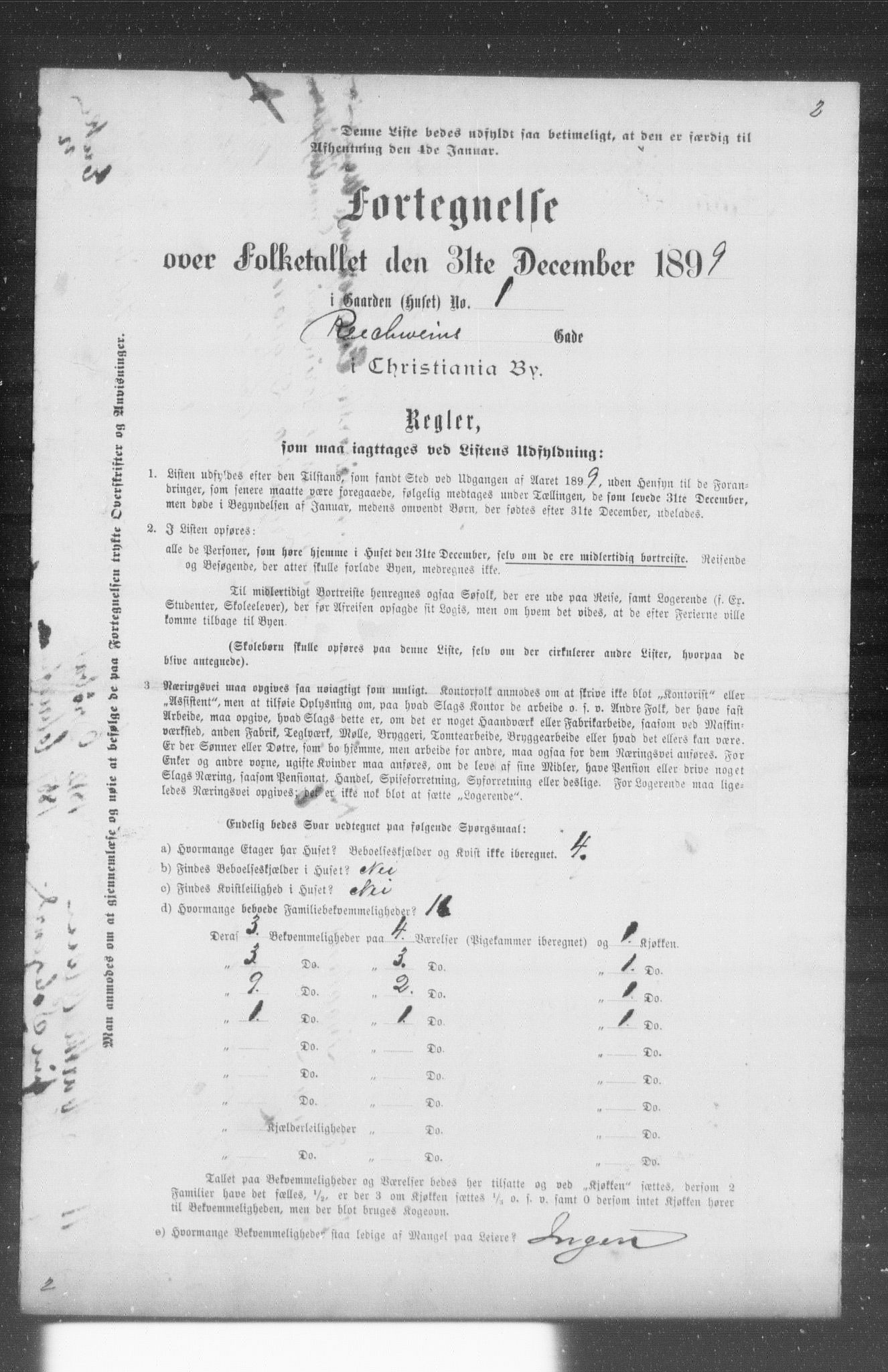 OBA, Municipal Census 1899 for Kristiania, 1899, p. 10772