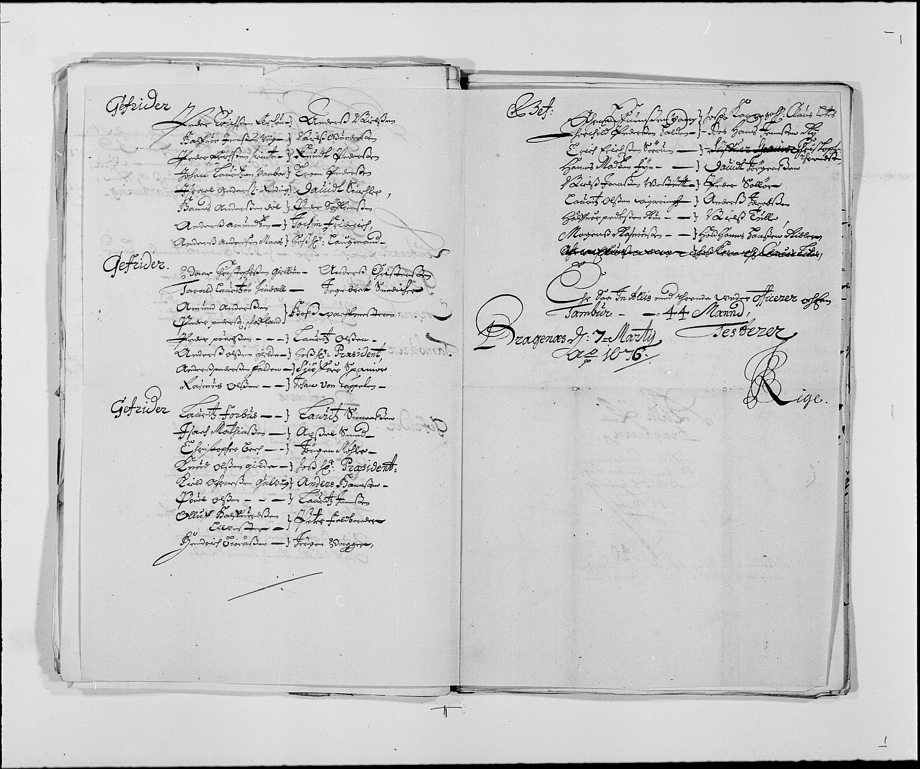 Rentekammeret inntil 1814, Reviderte regnskaper, Byregnskaper, RA/EA-4066/R/Re/L0058: [E3] Kontribusjonsregnskap (med Bragernes og Strømsø), 1675-1679, p. 377