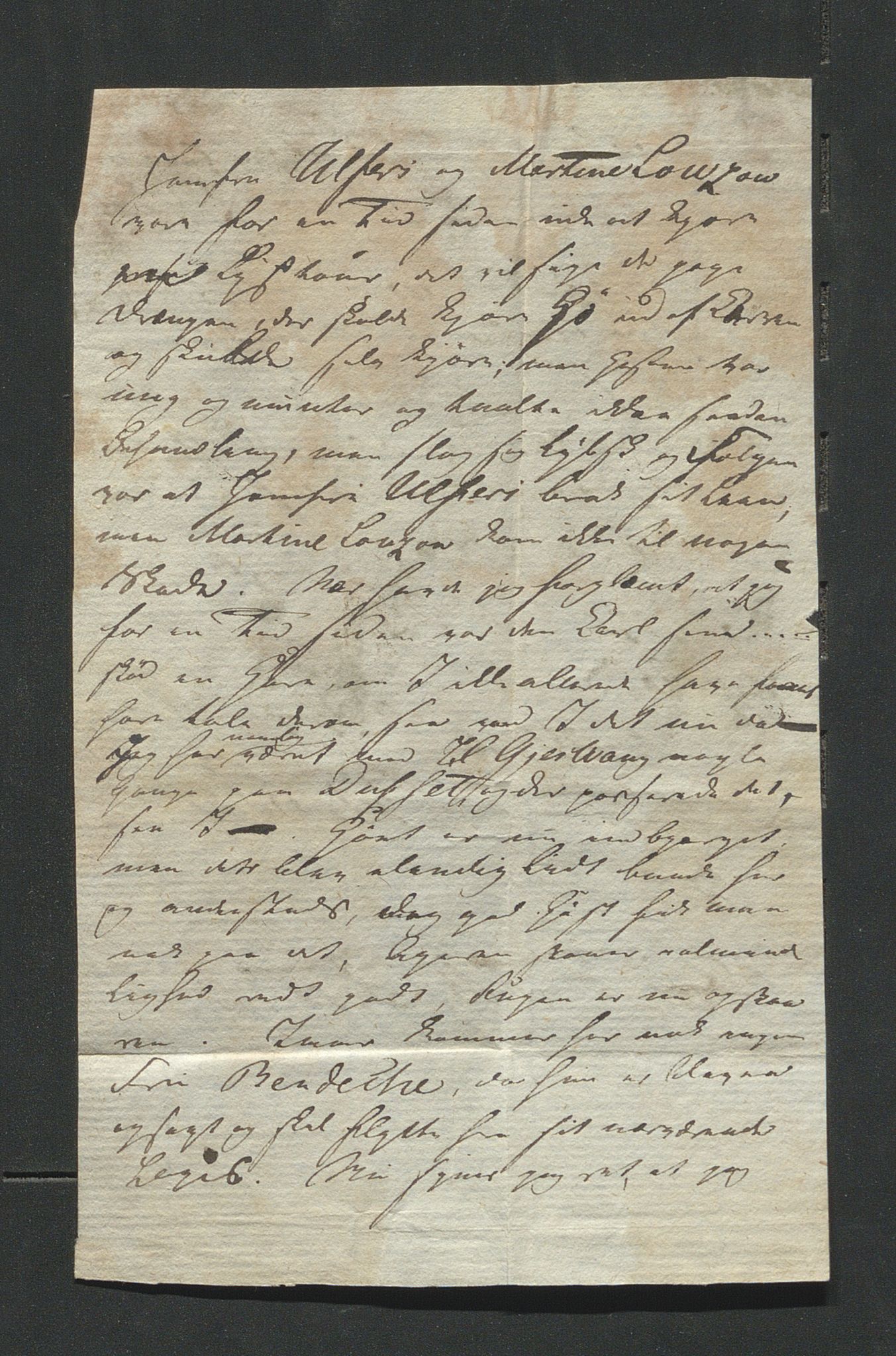 Åker i Vang, Hedmark, og familien Todderud, AV/SAH-ARK-010/E/Eb/L0001: Korrespondanse med familiemedlemmer, 1792-1904, p. 183