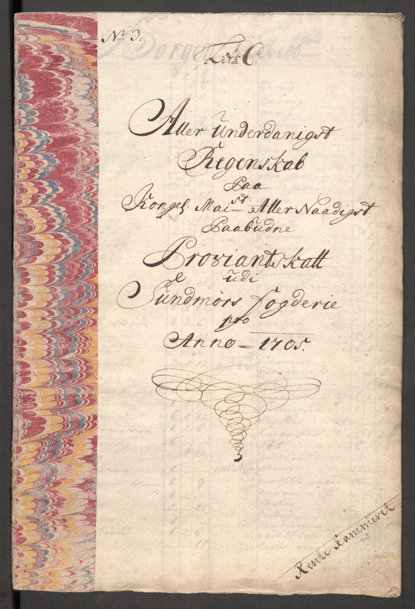 Rentekammeret inntil 1814, Reviderte regnskaper, Fogderegnskap, RA/EA-4092/R54/L3560: Fogderegnskap Sunnmøre, 1704-1705, p. 307