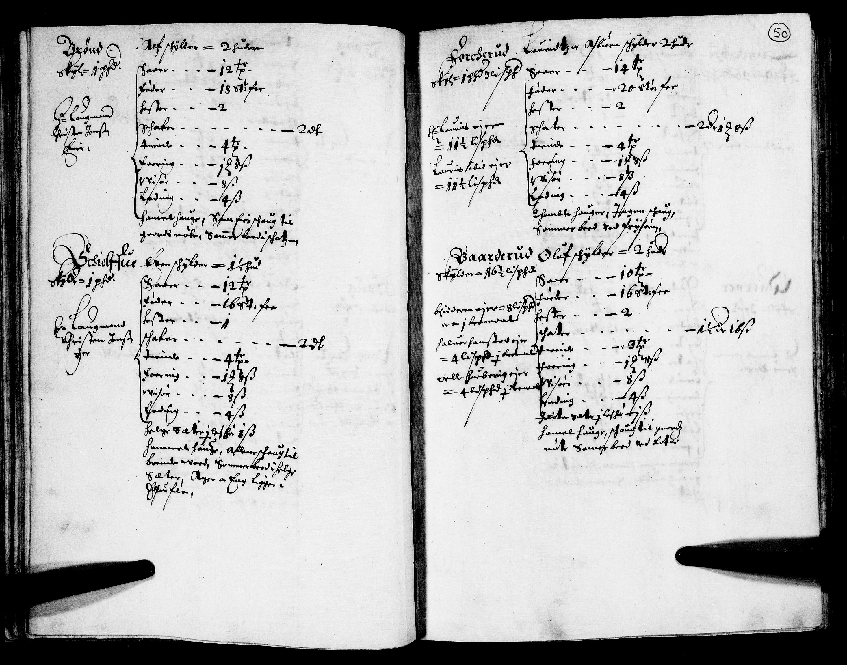 Rentekammeret inntil 1814, Realistisk ordnet avdeling, AV/RA-EA-4070/N/Nb/Nba/L0011: Odal, Solør og Østerdalen fogderi, 1667, p. 49b-50a