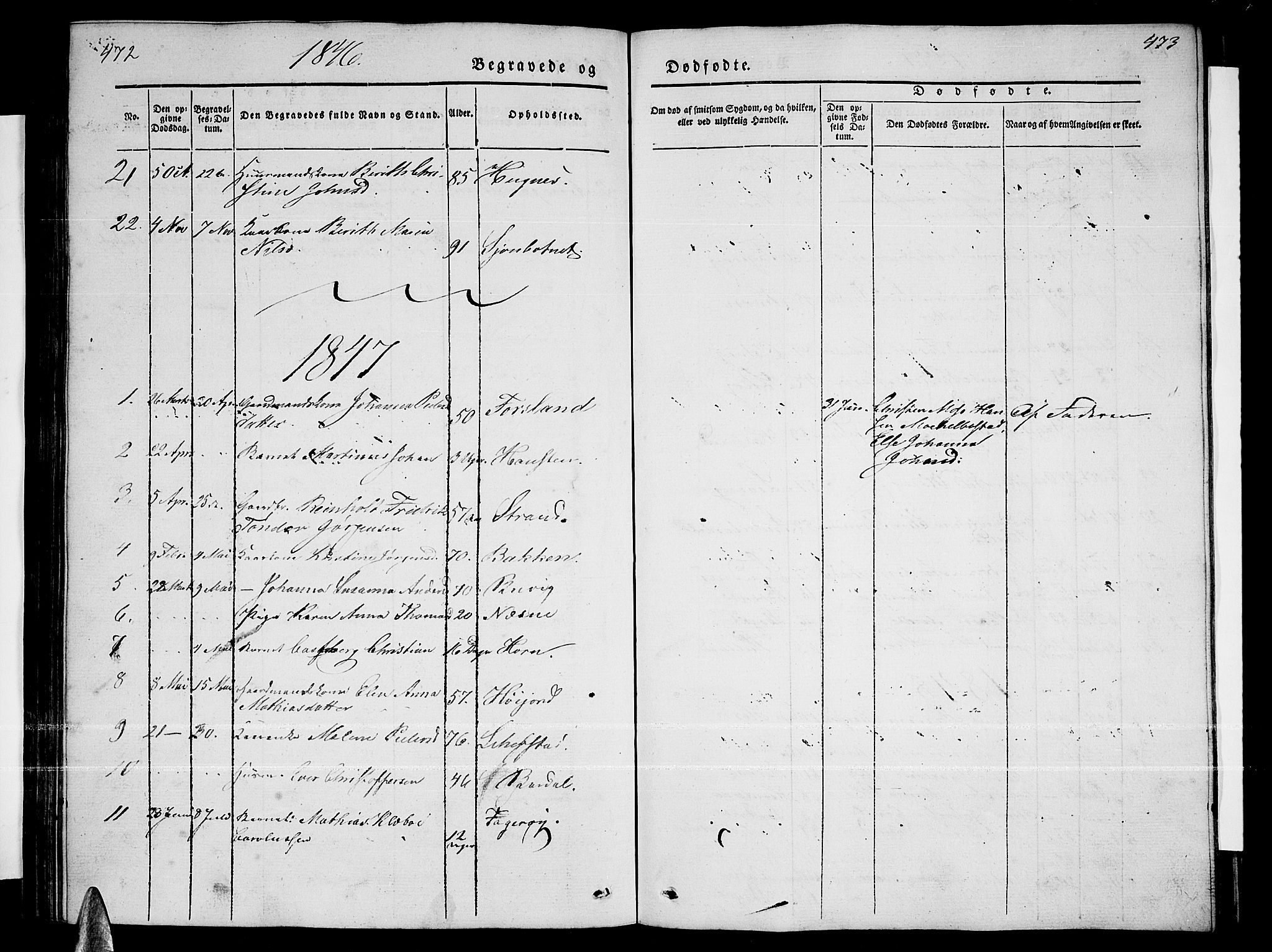 Ministerialprotokoller, klokkerbøker og fødselsregistre - Nordland, AV/SAT-A-1459/838/L0555: Parish register (copy) no. 838C02, 1842-1861, p. 472-473