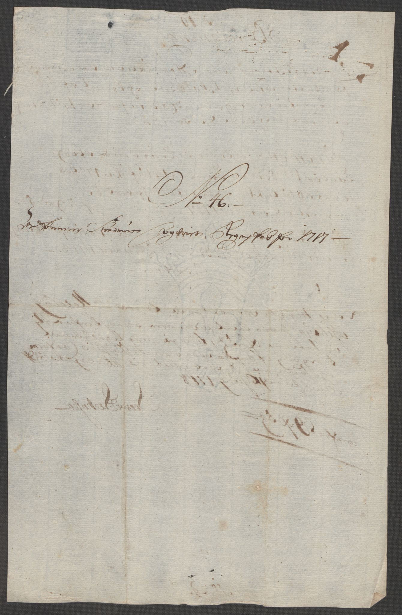 Rentekammeret inntil 1814, Reviderte regnskaper, Fogderegnskap, AV/RA-EA-4092/R54/L3569: Fogderegnskap Sunnmøre, 1717, p. 333