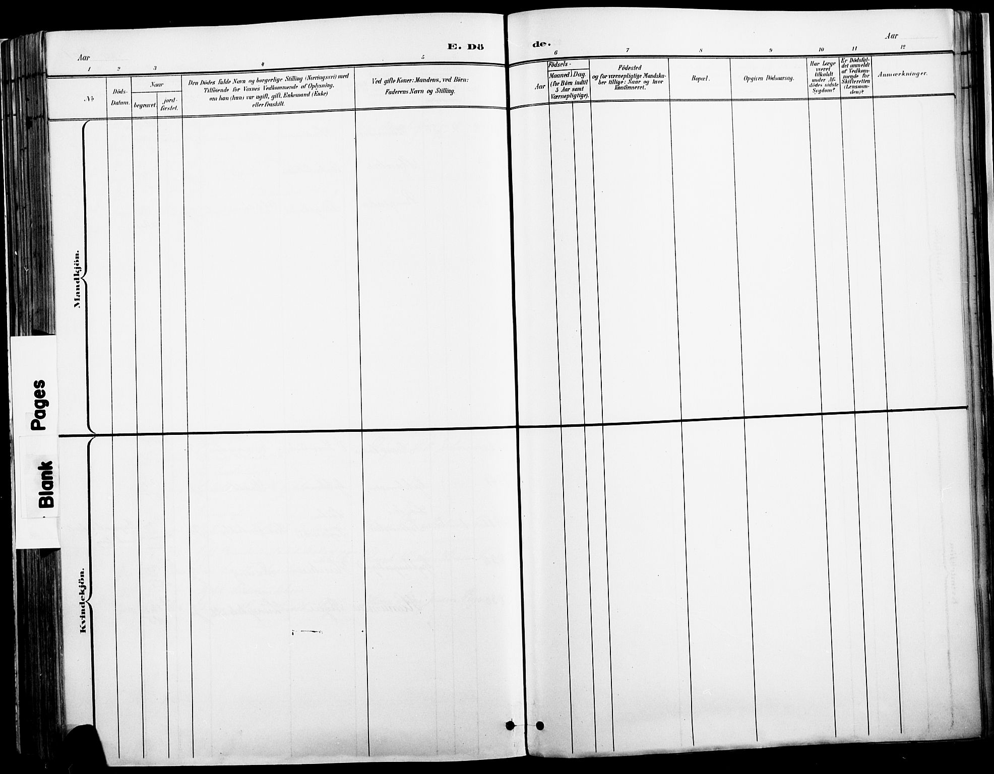 Vang prestekontor, Hedmark, AV/SAH-PREST-008/H/Ha/Haa/L0019A: Parish register (official) no. 19, 1886-1900