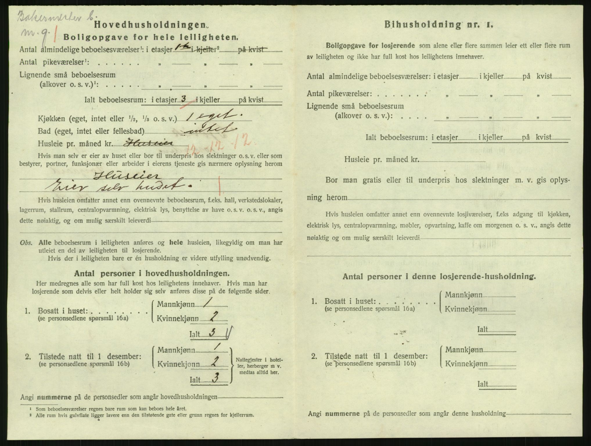 SAH, 1920 census for Gjøvik, 1920, p. 831