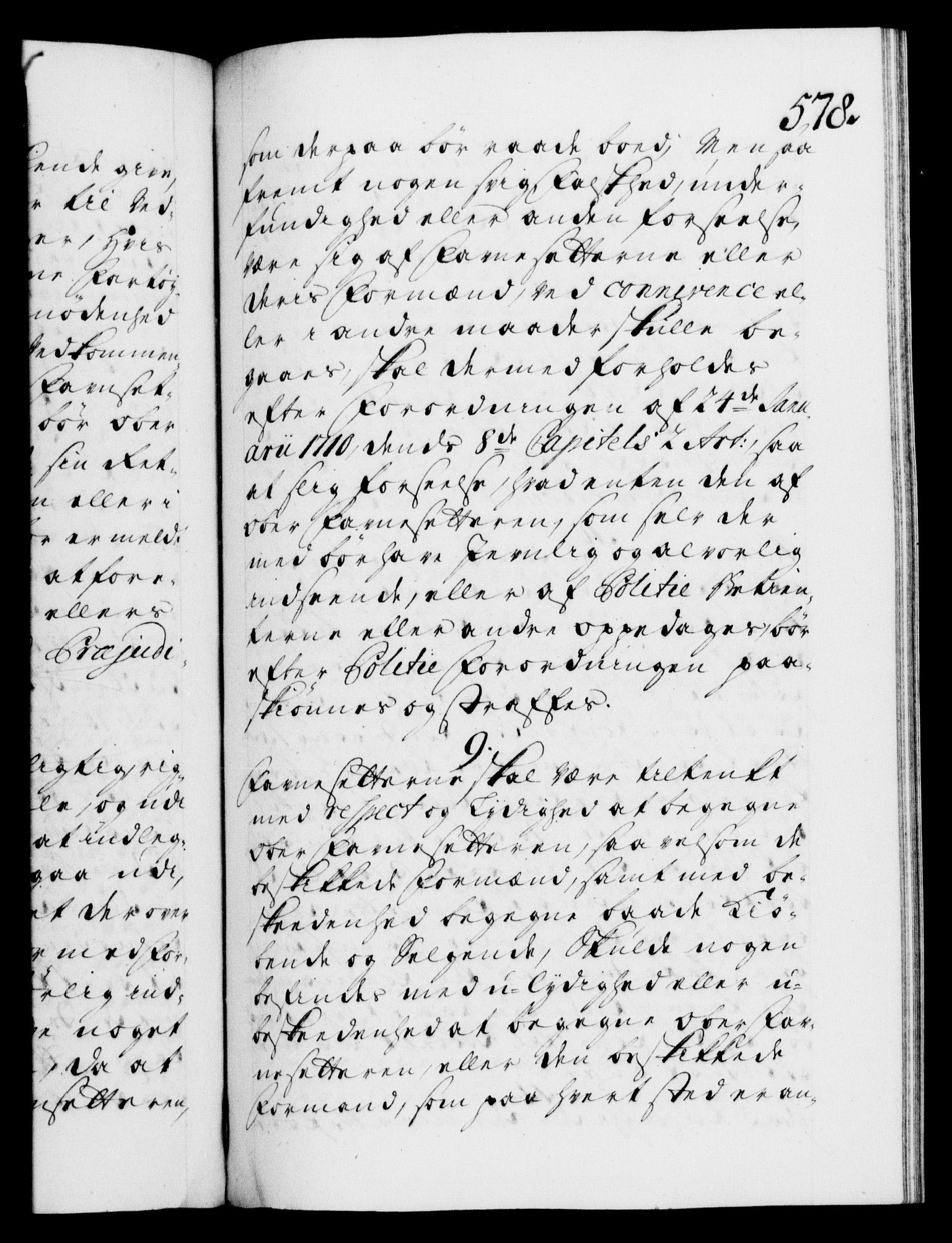 Danske Kanselli 1572-1799, AV/RA-EA-3023/F/Fc/Fca/Fcaa/L0025: Norske registre, 1726-1728, p. 578a