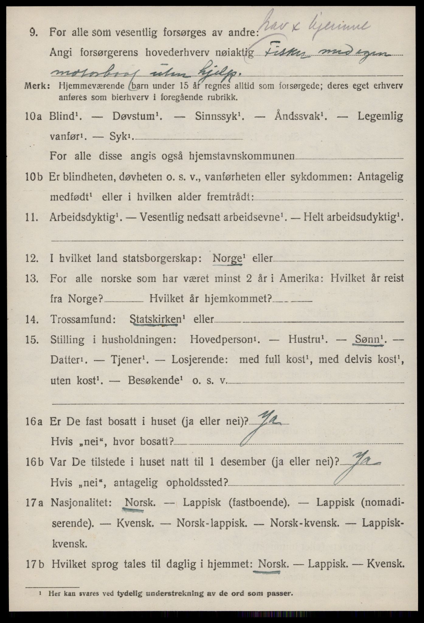 SAT, 1920 census for Nord-Frøya, 1920, p. 8624