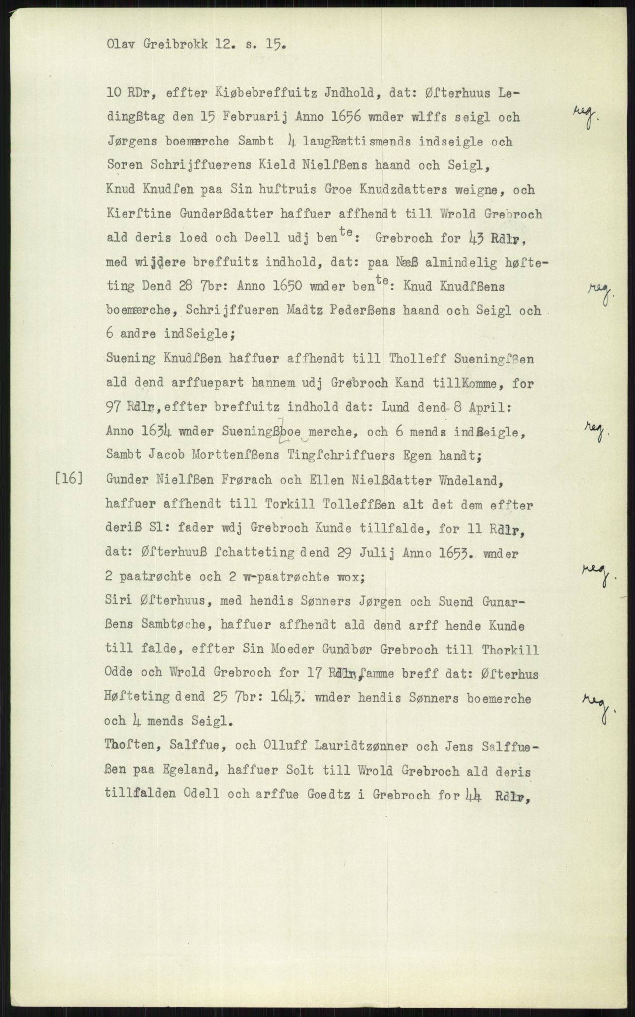 Samlinger til kildeutgivelse, Diplomavskriftsamlingen, AV/RA-EA-4053/H/Ha, p. 1509