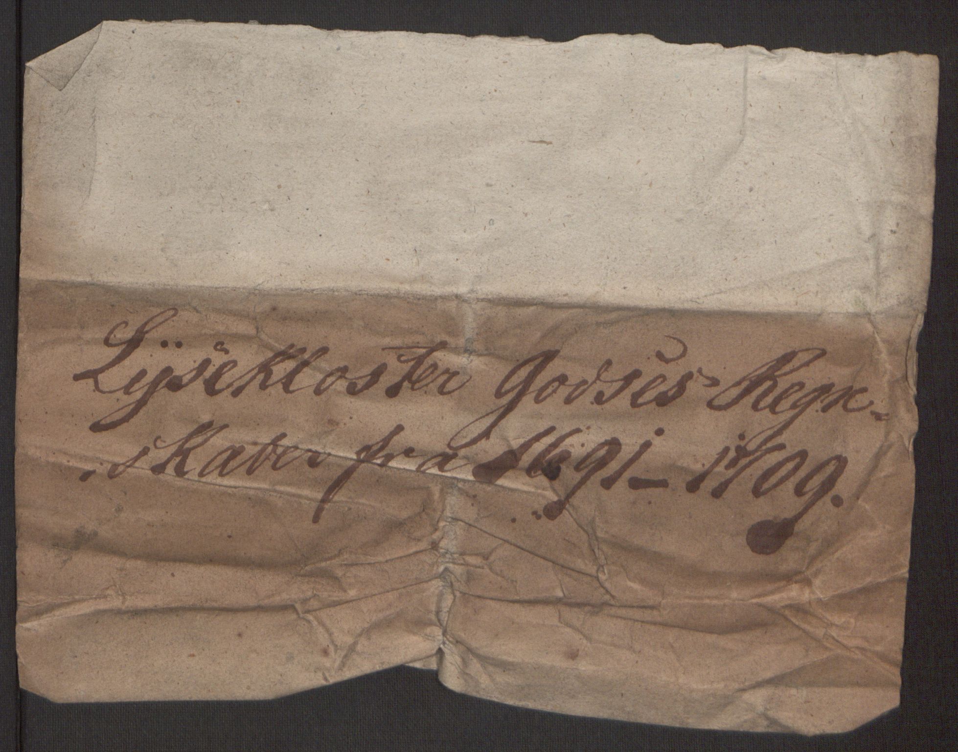Rentekammeret inntil 1814, Reviderte regnskaper, Fogderegnskap, RA/EA-4092/R50/L3159: Fogderegnskap Lyse kloster, 1691-1709, p. 3
