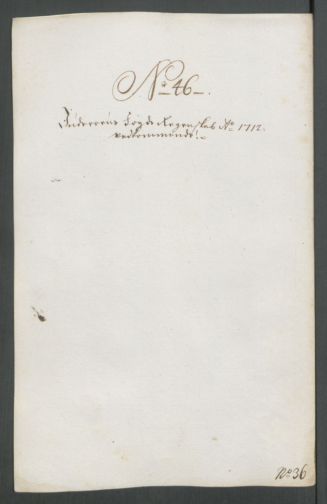 Rentekammeret inntil 1814, Reviderte regnskaper, Fogderegnskap, AV/RA-EA-4092/R63/L4320: Fogderegnskap Inderøy, 1712, p. 324